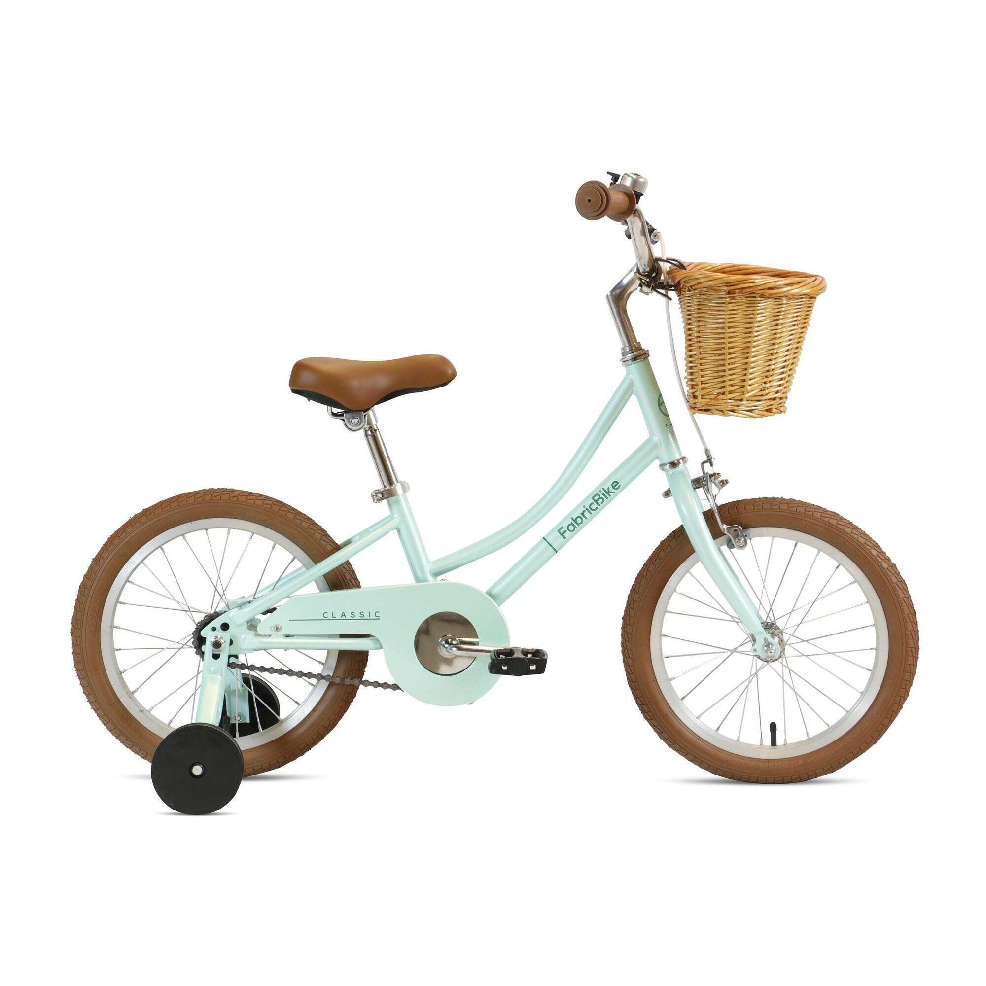 **FABRICBIKE Kids Classic 16" rower dla dzieci 3–7 lat. Green