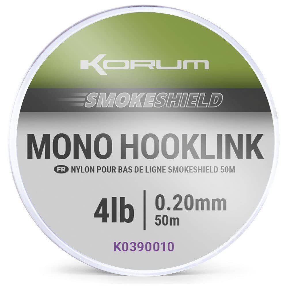 Link Korum smokeshield mono hooklink 0