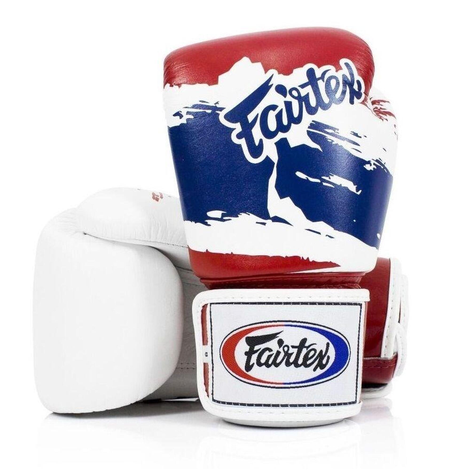 Fairtex Rękawice Bokserskie ze skóry naturalnej BGV1 Thai Pride