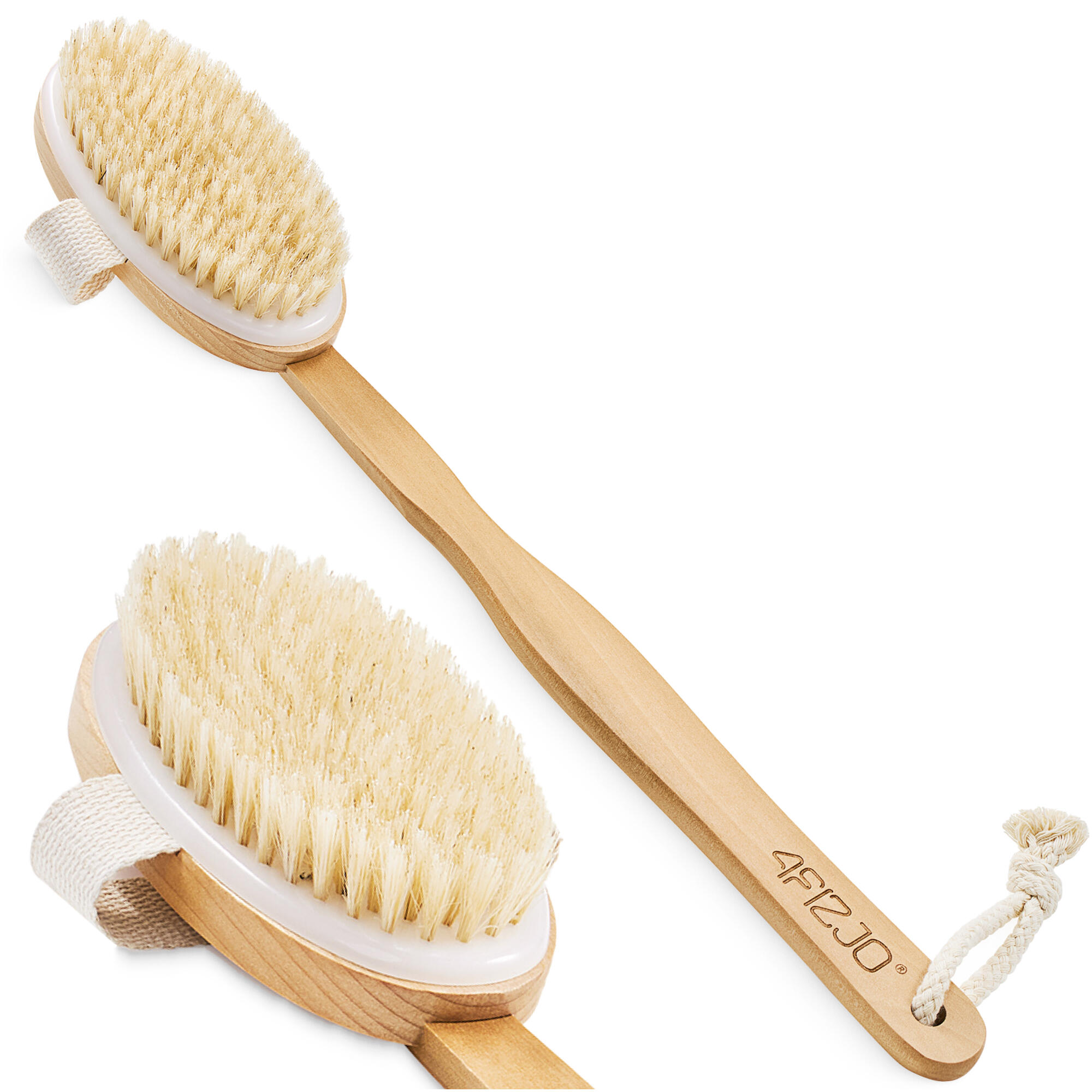 Długa szczotka do kąpieli i masażu 4FIZJO