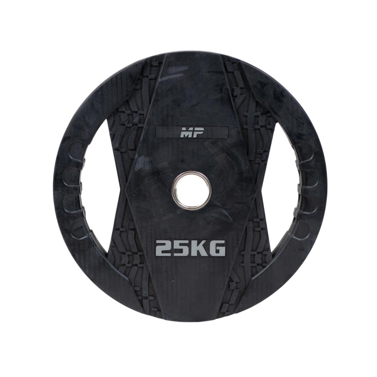 Obciążnik z uchwytami - Gumowy - 25 kg