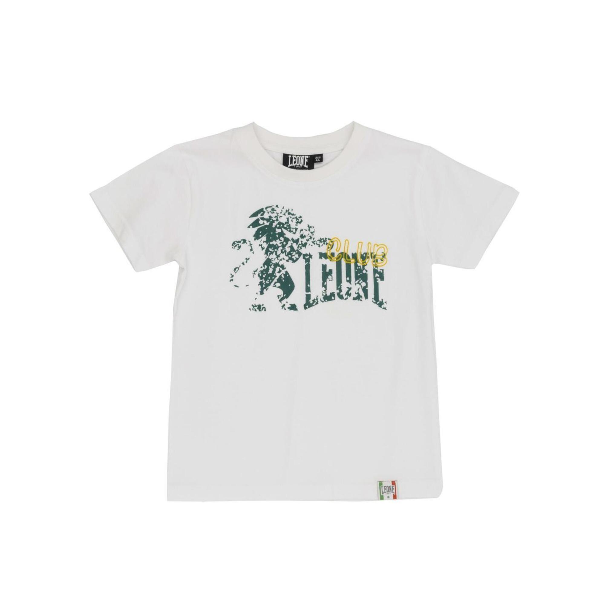 Dziecięca koszulka Leone z krótkim rękawkiem College