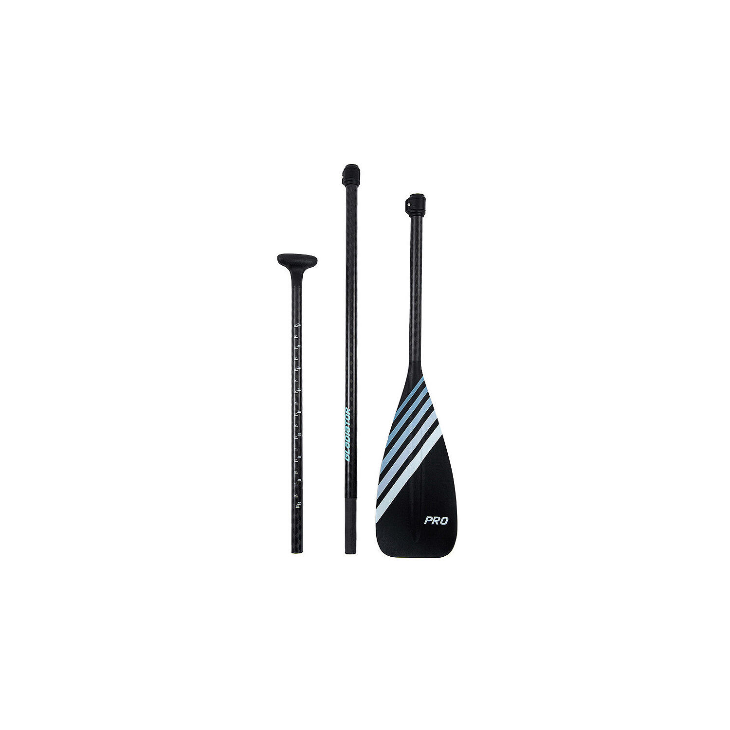 Wiosło SUP Gladiator Pro Carbon/Nylon 3-częściowe