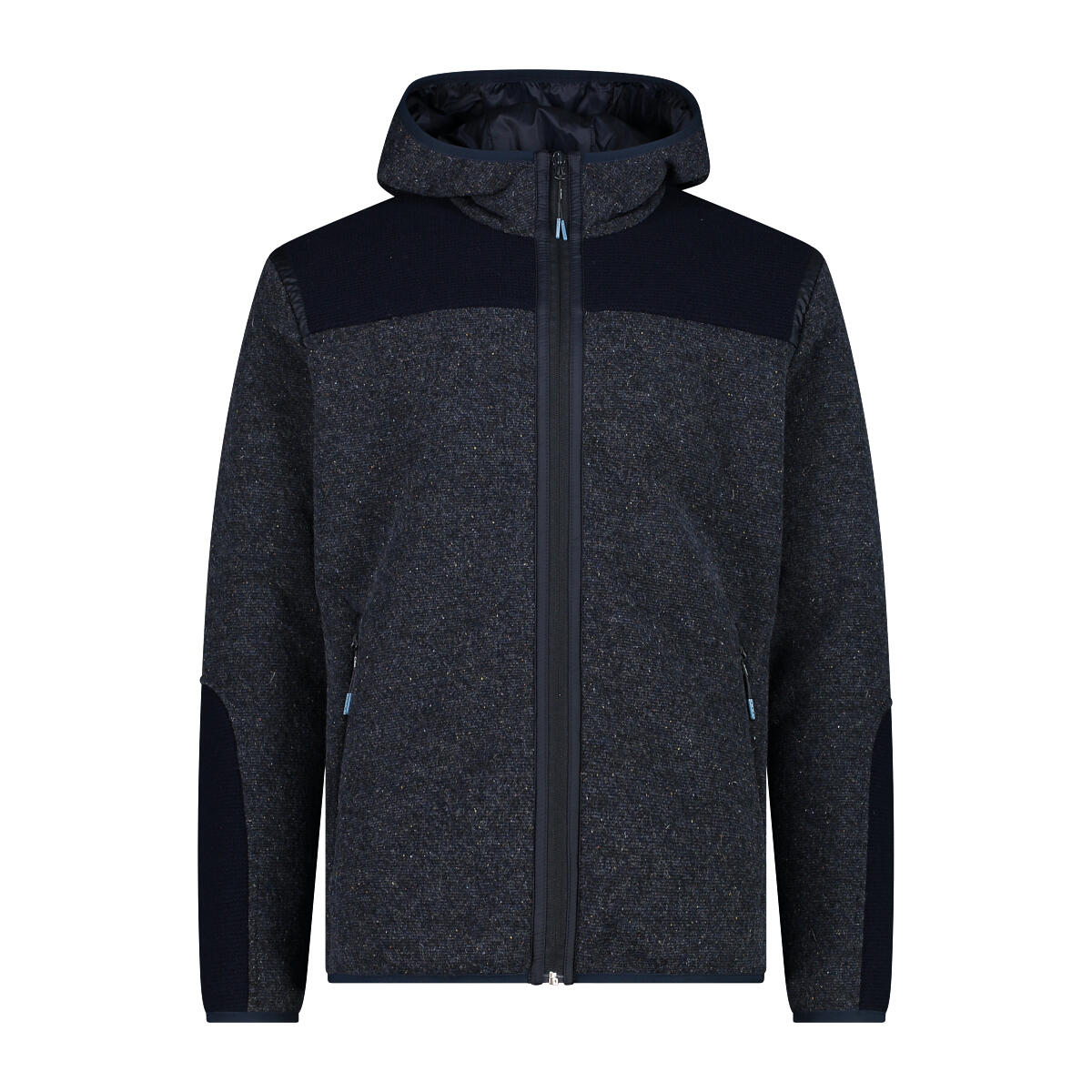 Bluza z kapturem wooltech z zipem CMP