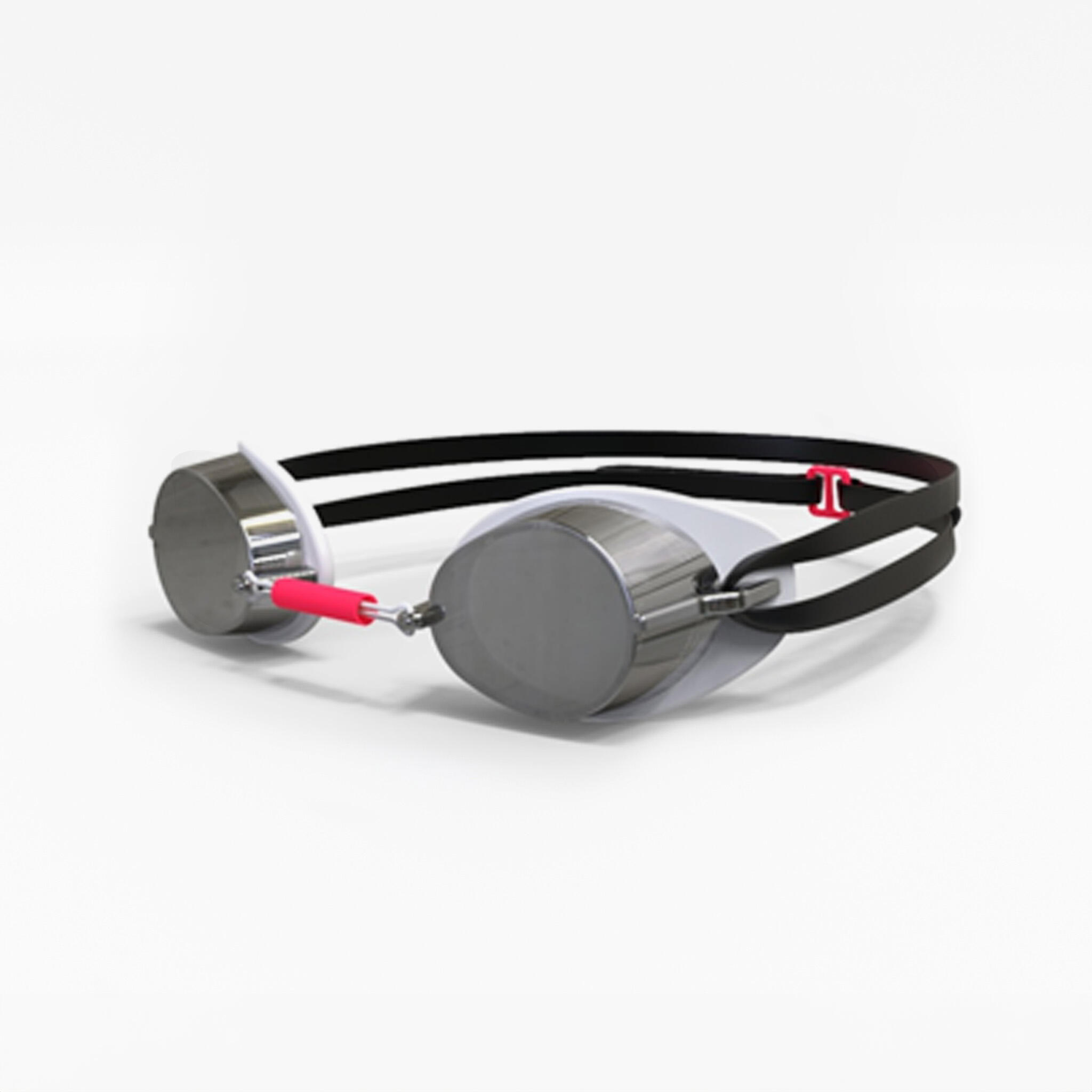 Okularki pływackie Decathlon szwedki lustrzane szkła