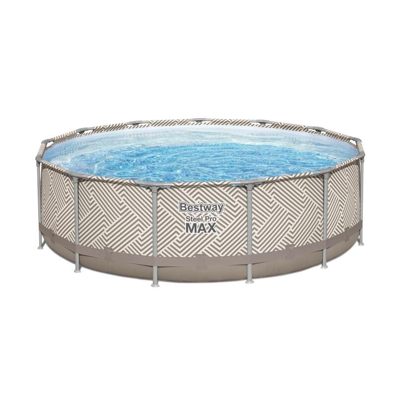 Basen ogrodowy stelażowy Bestway 396x107cm zestaw 11w1