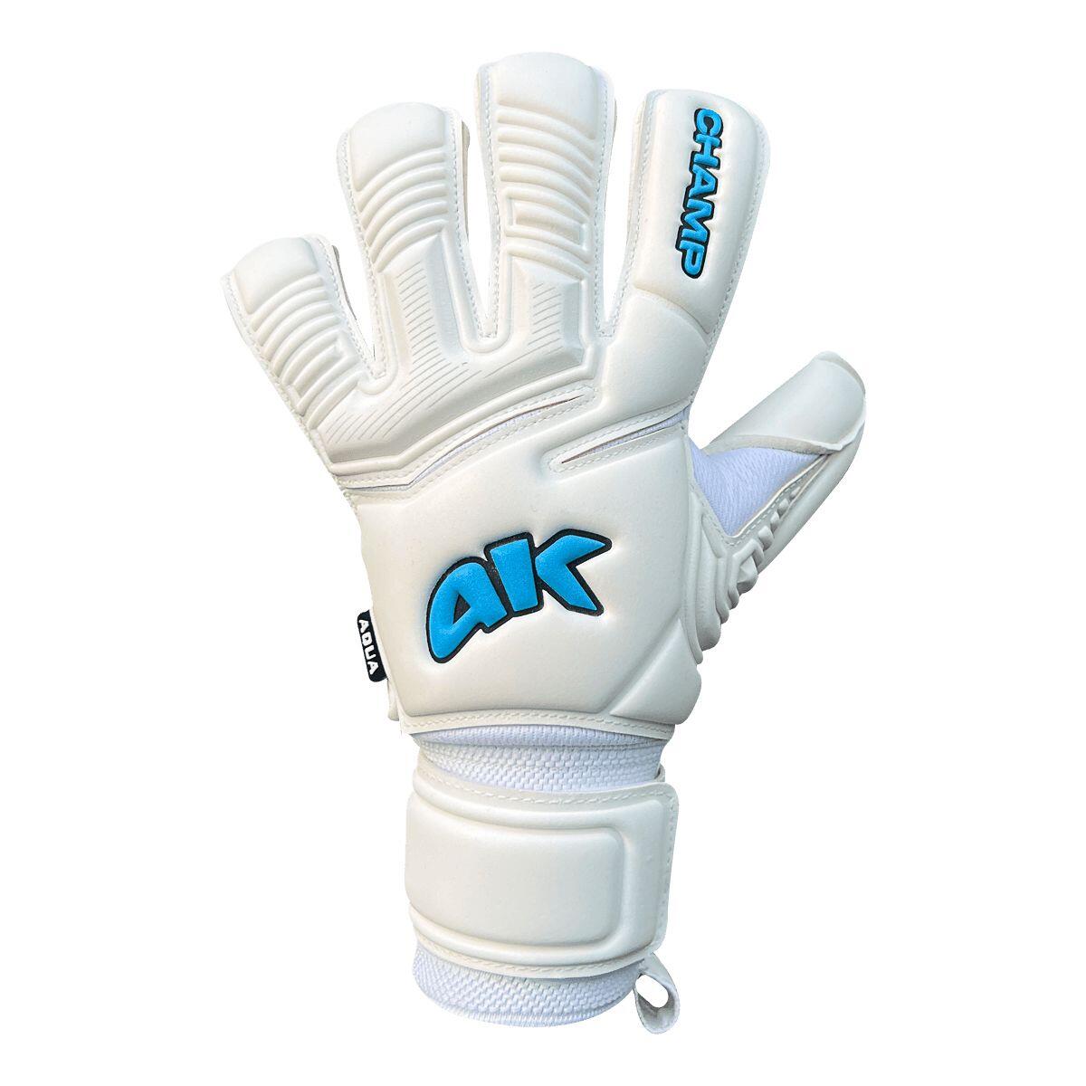 Rękawice bramkarskie dla dorosłych 4keepers CHAMP AQUA VII RF2G