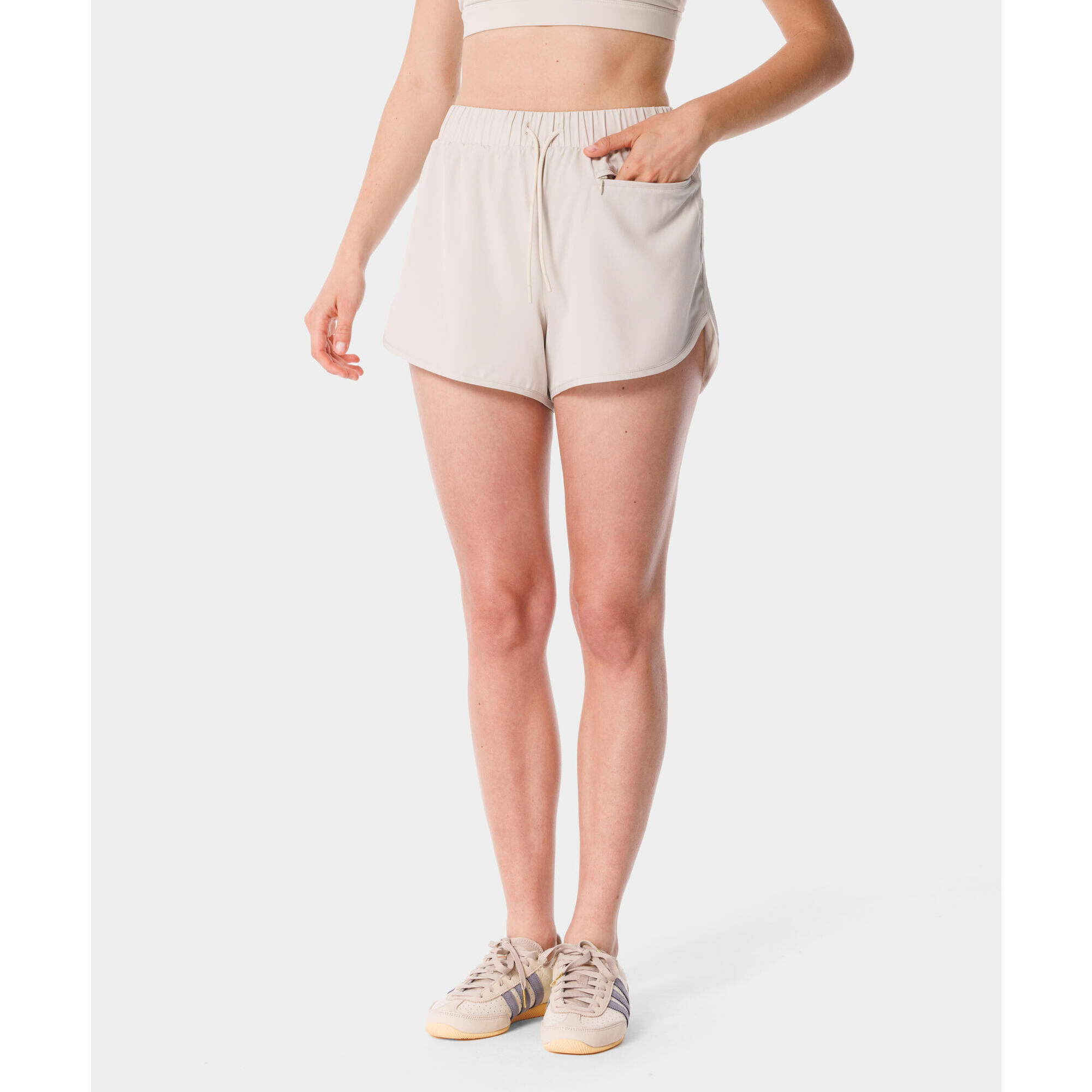 Lekkie szorty dla kobiet sportowe z kieszonką Carpatree Balletcore