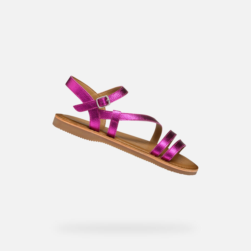 Sandały GEOX J SANDAL EOLIE GIRL Rose