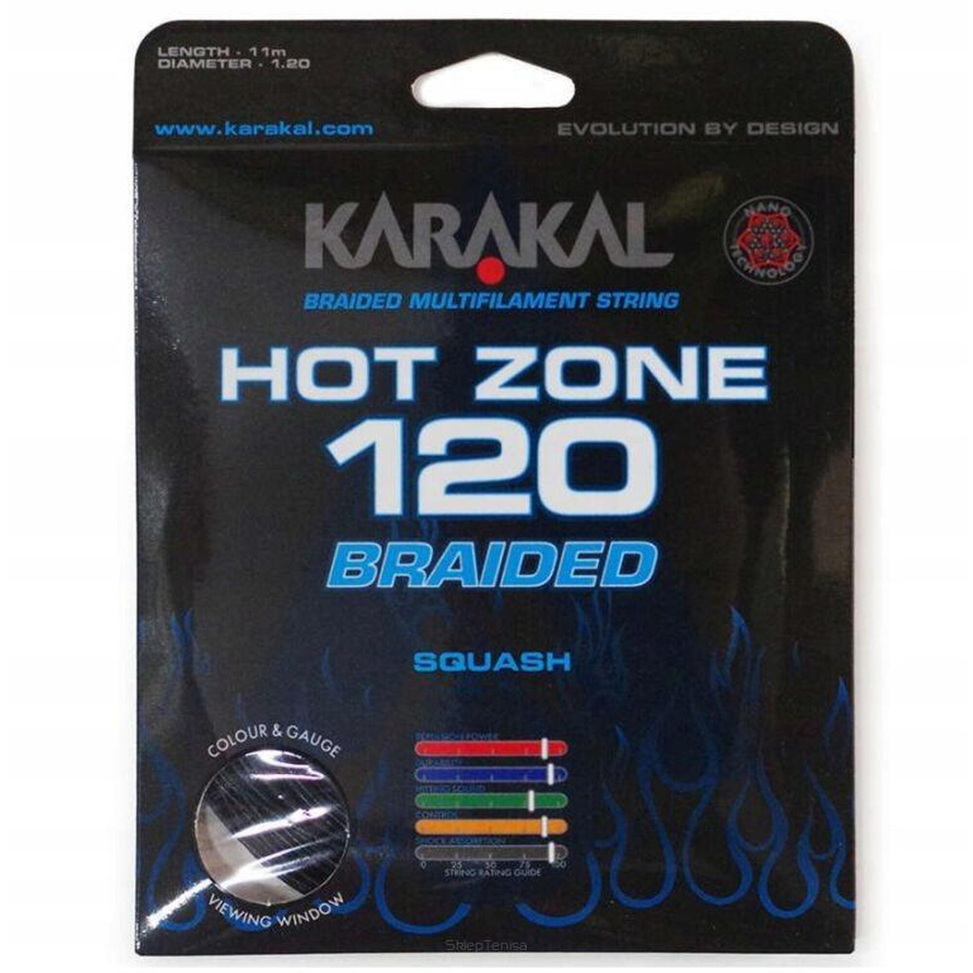Naciąg do squasha Karakal Hot Zone Braided