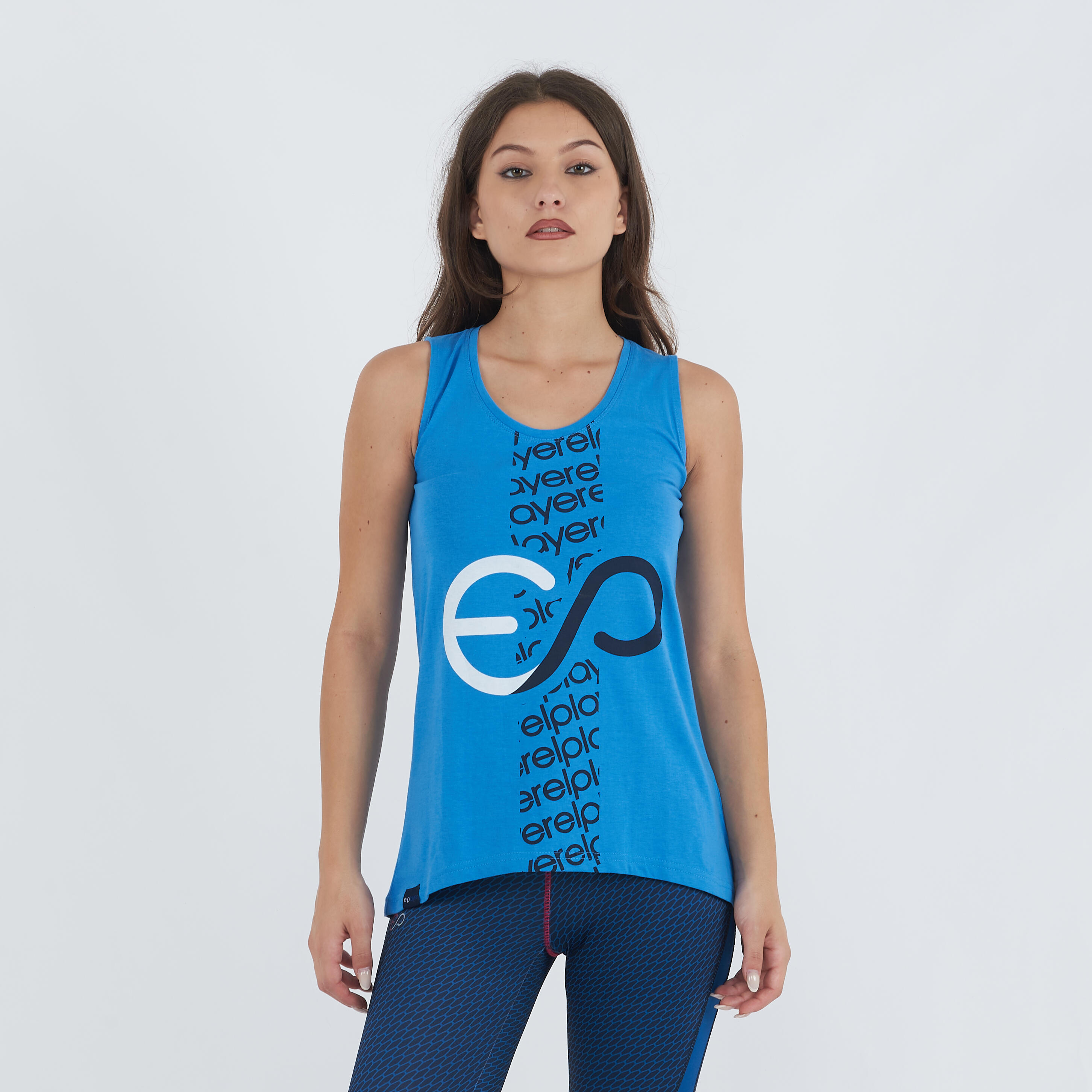 Top treningowy BUBLE z bawełny damski