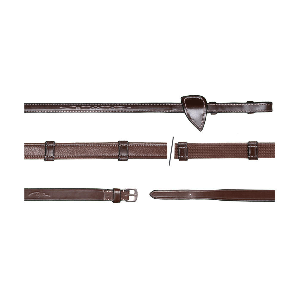 Wodze skórzane Dy'on Hunter 5/8"