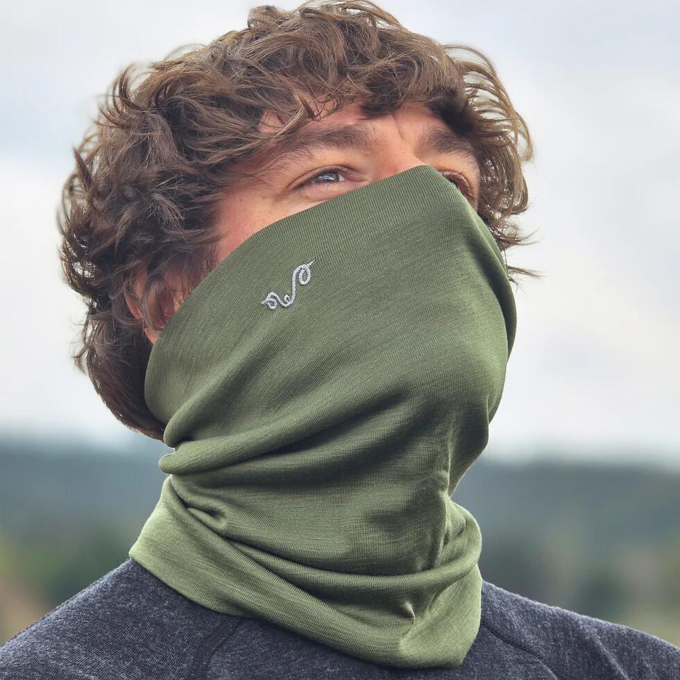 Komin trekkingowy 100% wełna merino (195 g/m²)