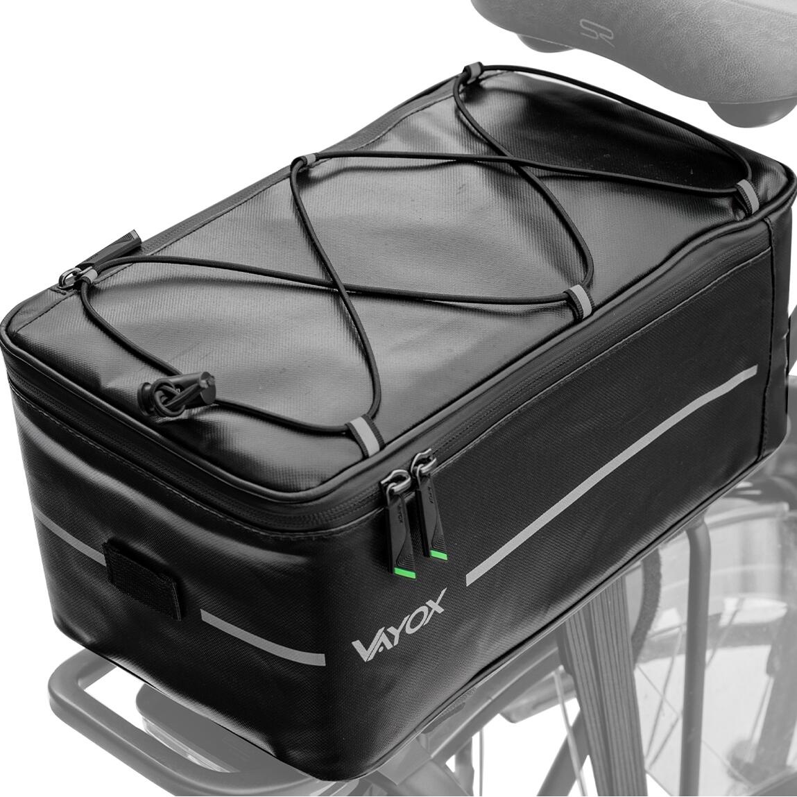 Torba rowerowa na bagażnik VAYOX VA0166 wodoodporna 8L