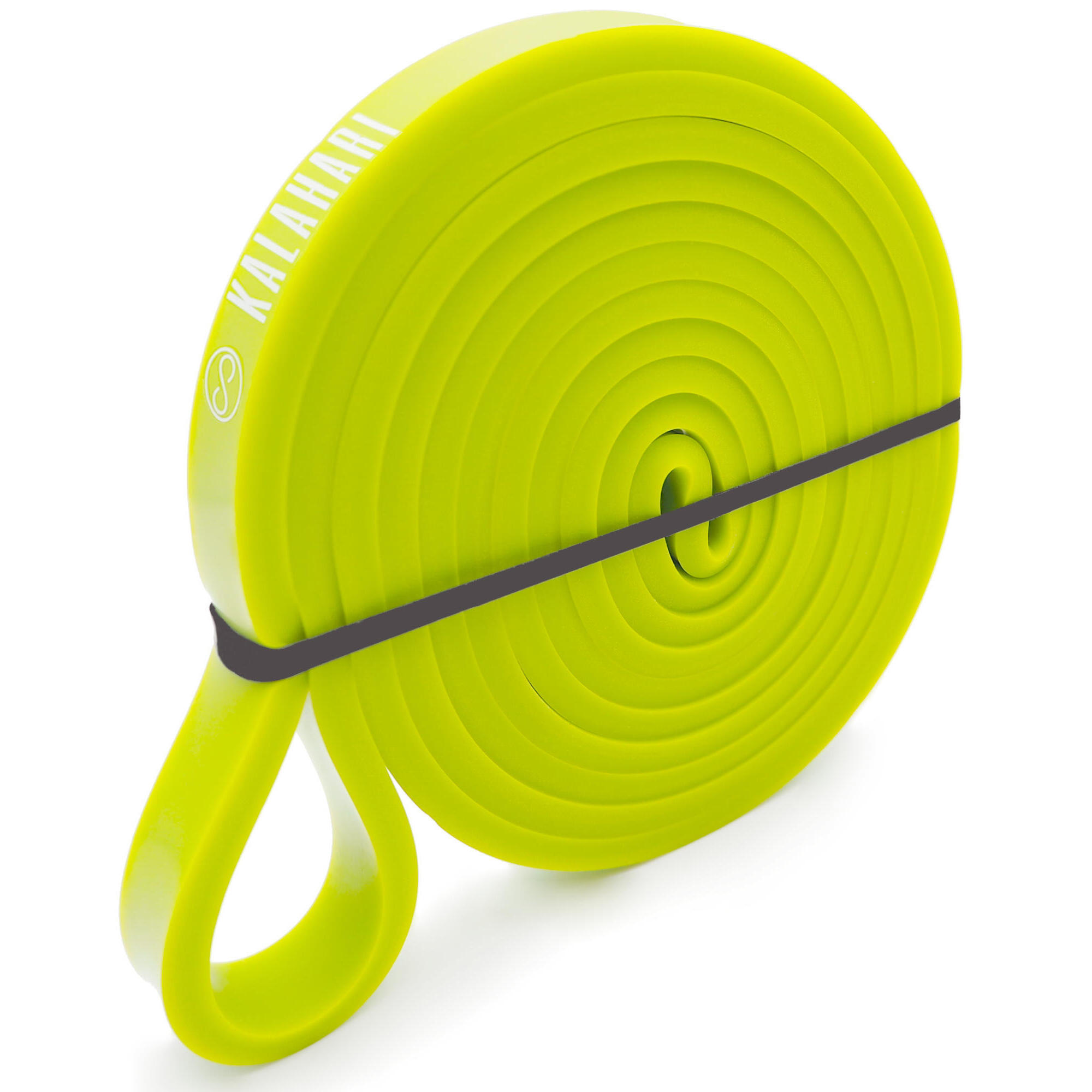 Żółta taśma oporowa od 5 do 15 kg – Guma fitness do treningu i rozciągania