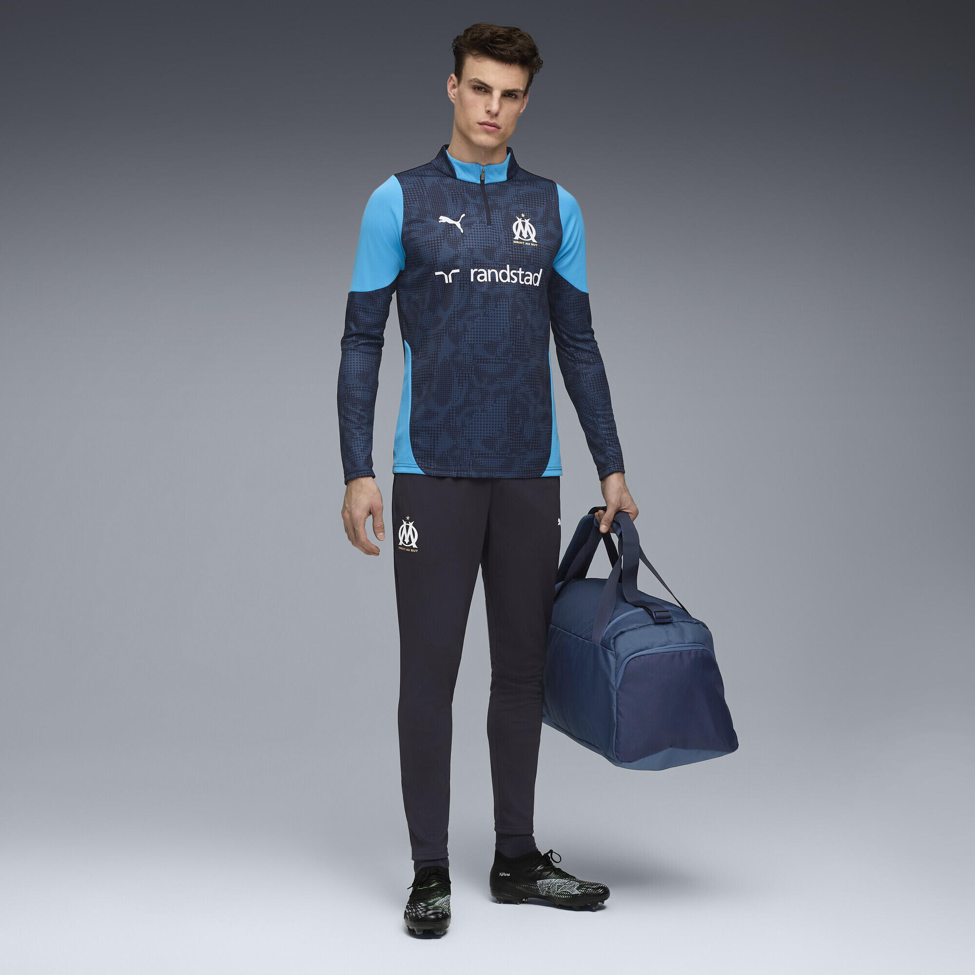 Męskie spodnie treningowe Olympique Marsylia PUMA