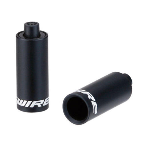 End caps Hooded - 5mm Brake - alloy (30pcs) - Black