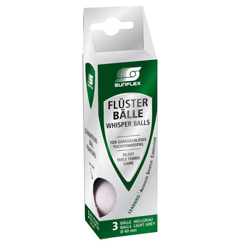 Piłeczki do tenisa stołowego SUNFLEX Whisperballs 3 szt. 20612