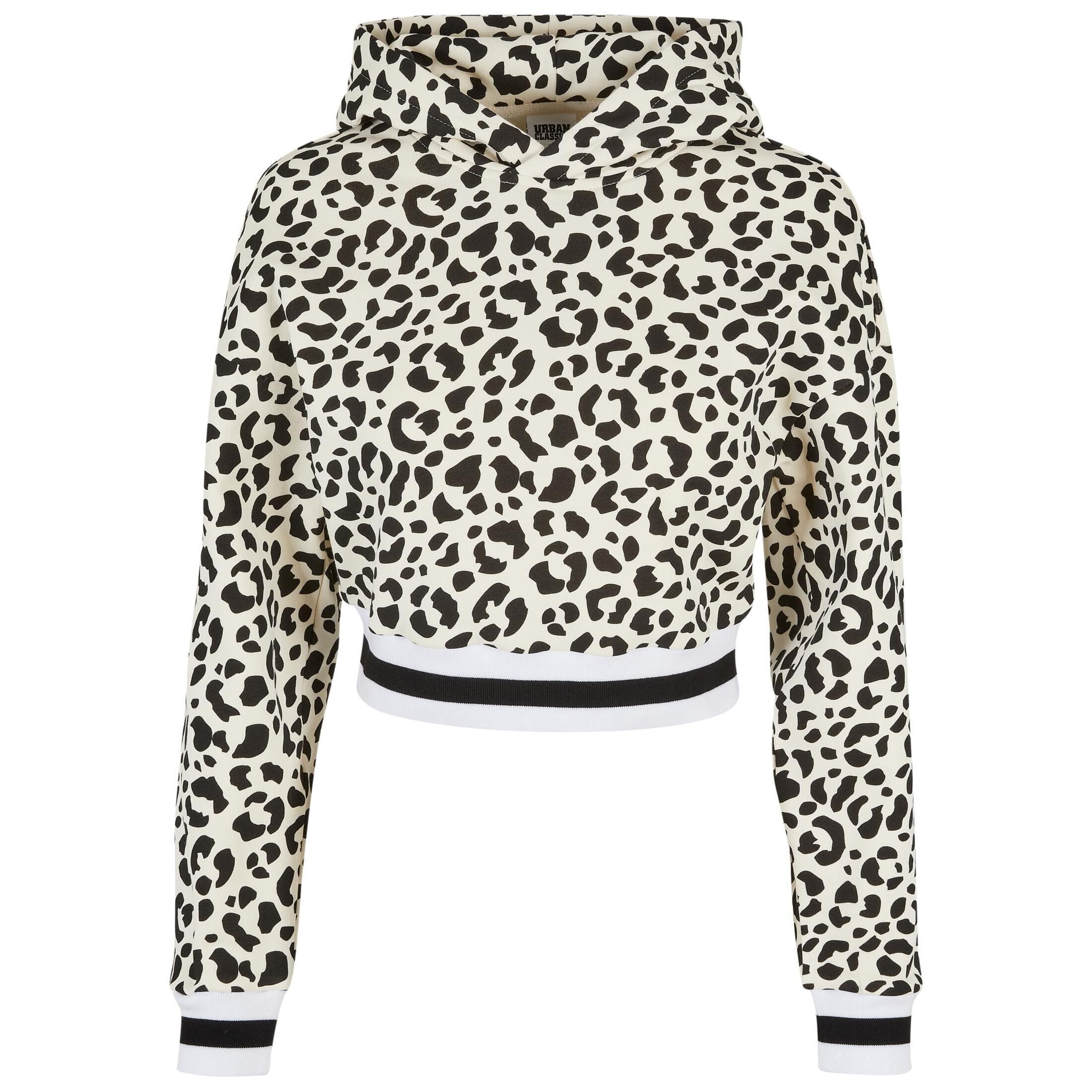 Sweat z kapturem court kobieta Urban Classics AOP College