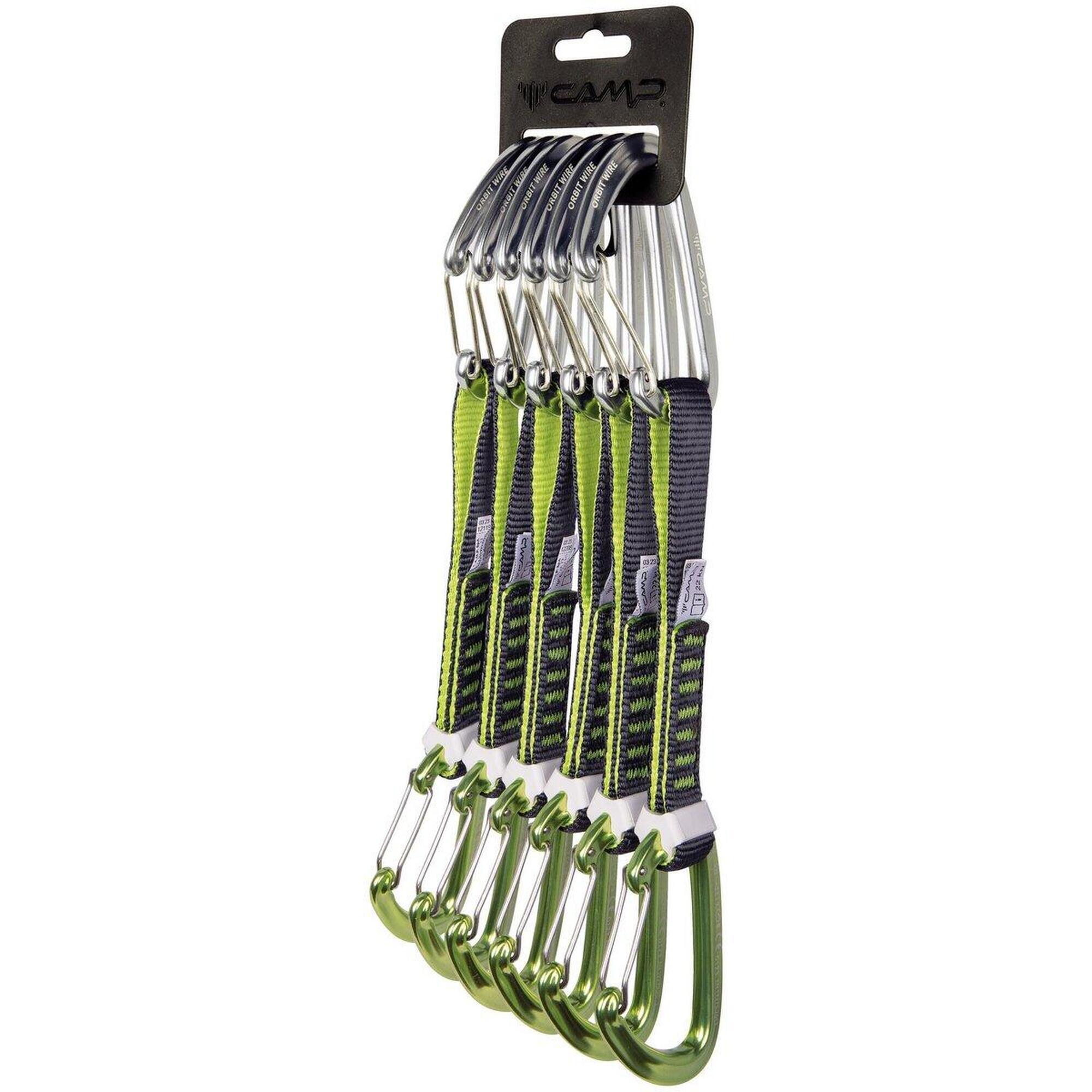 Zestaw ekspresów Camp Orbit WIRE Express KS 6-Pack 18cm