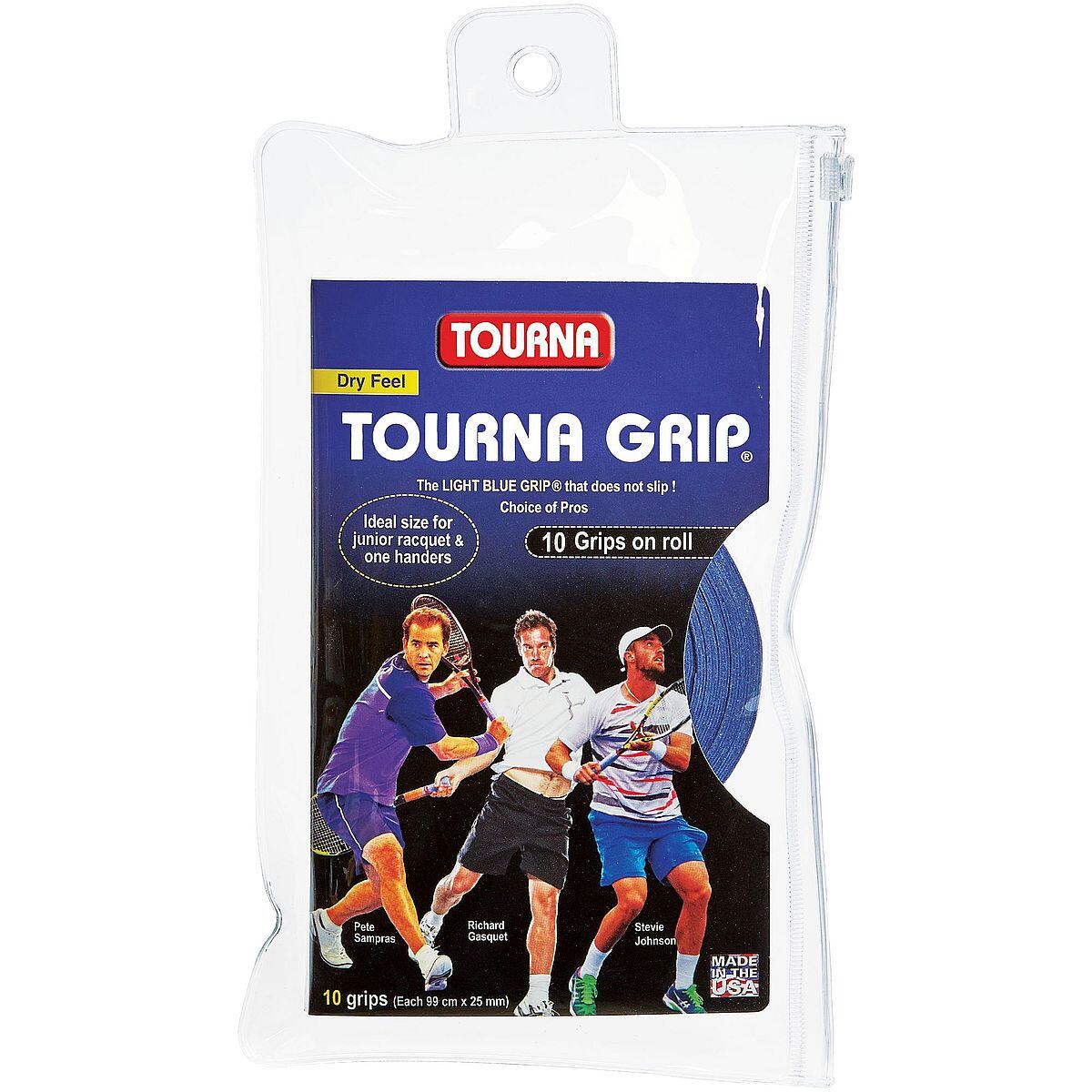 Owijki zewnętrzne do tenisa Tourna Grip Dry Feel 10 szt