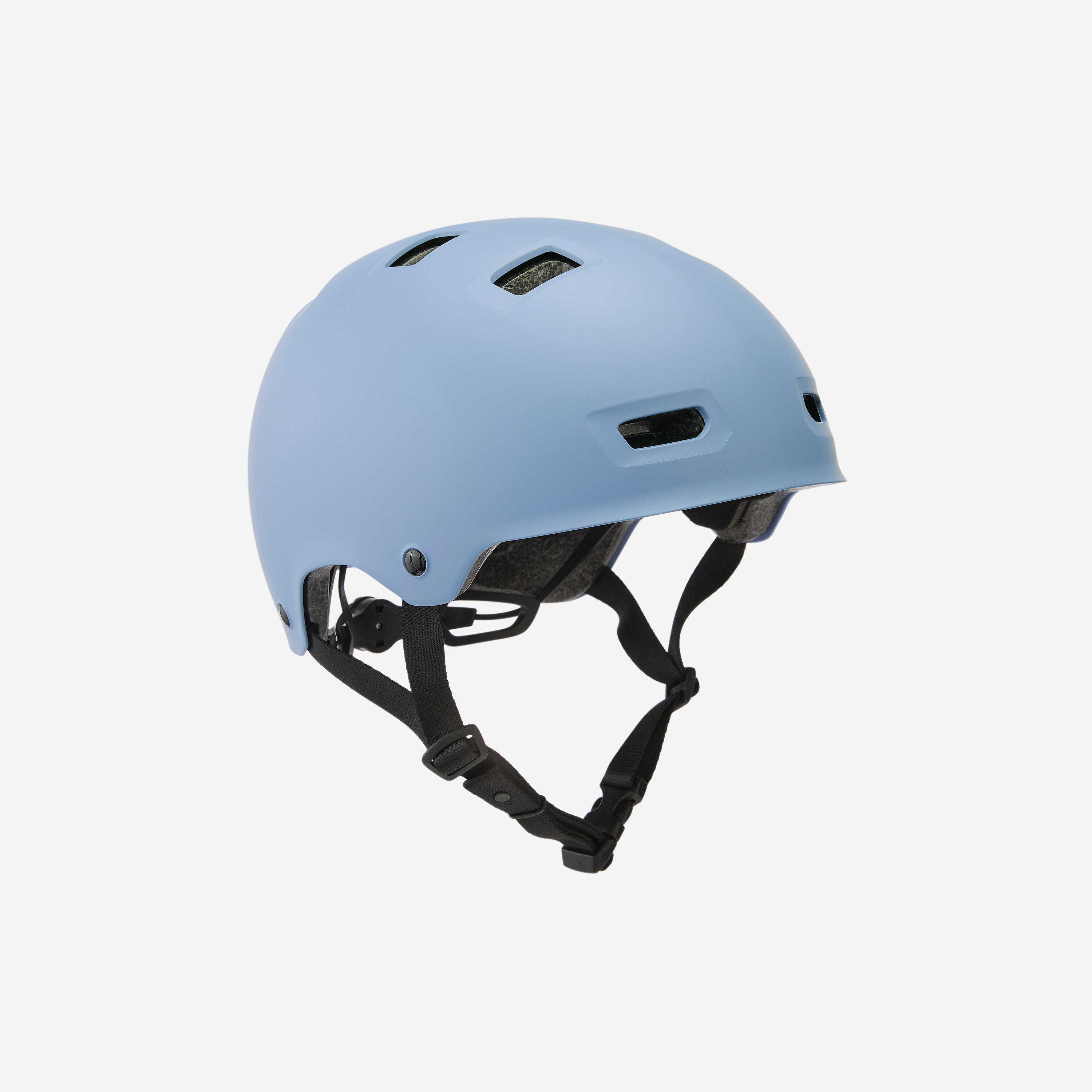 Kask do jazdy na rolkach, deskorolce i hulajnodze MF500 niebieski
