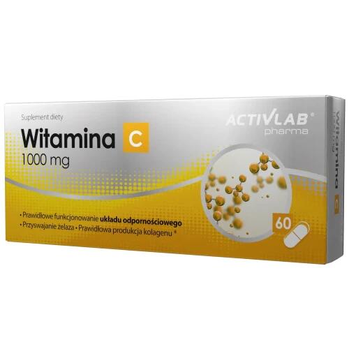 Witamina C 1000 mg w kapsułkach Activlab Pharma