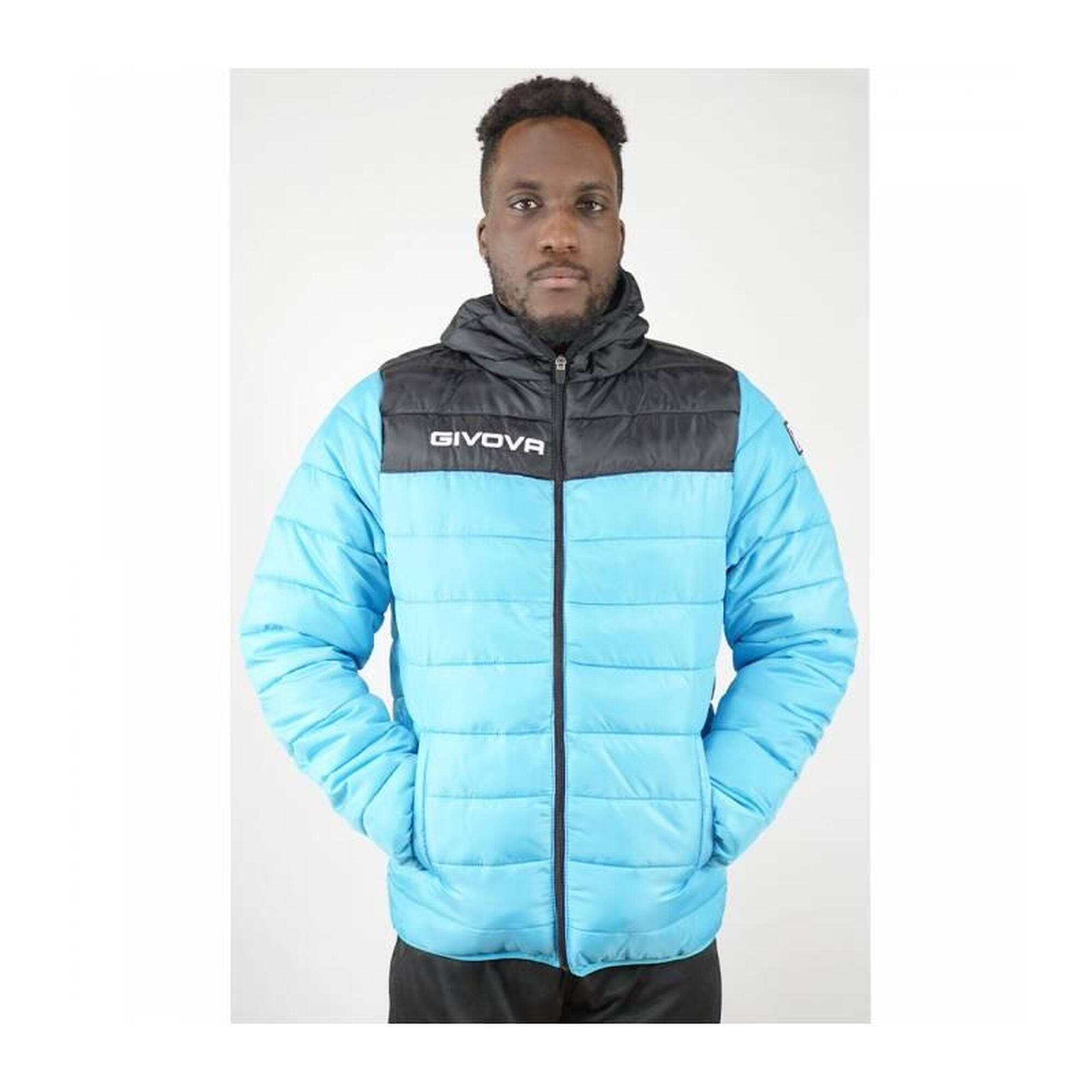 Kurtka sportowa Givova Oslo unisex, turkusowa, M.