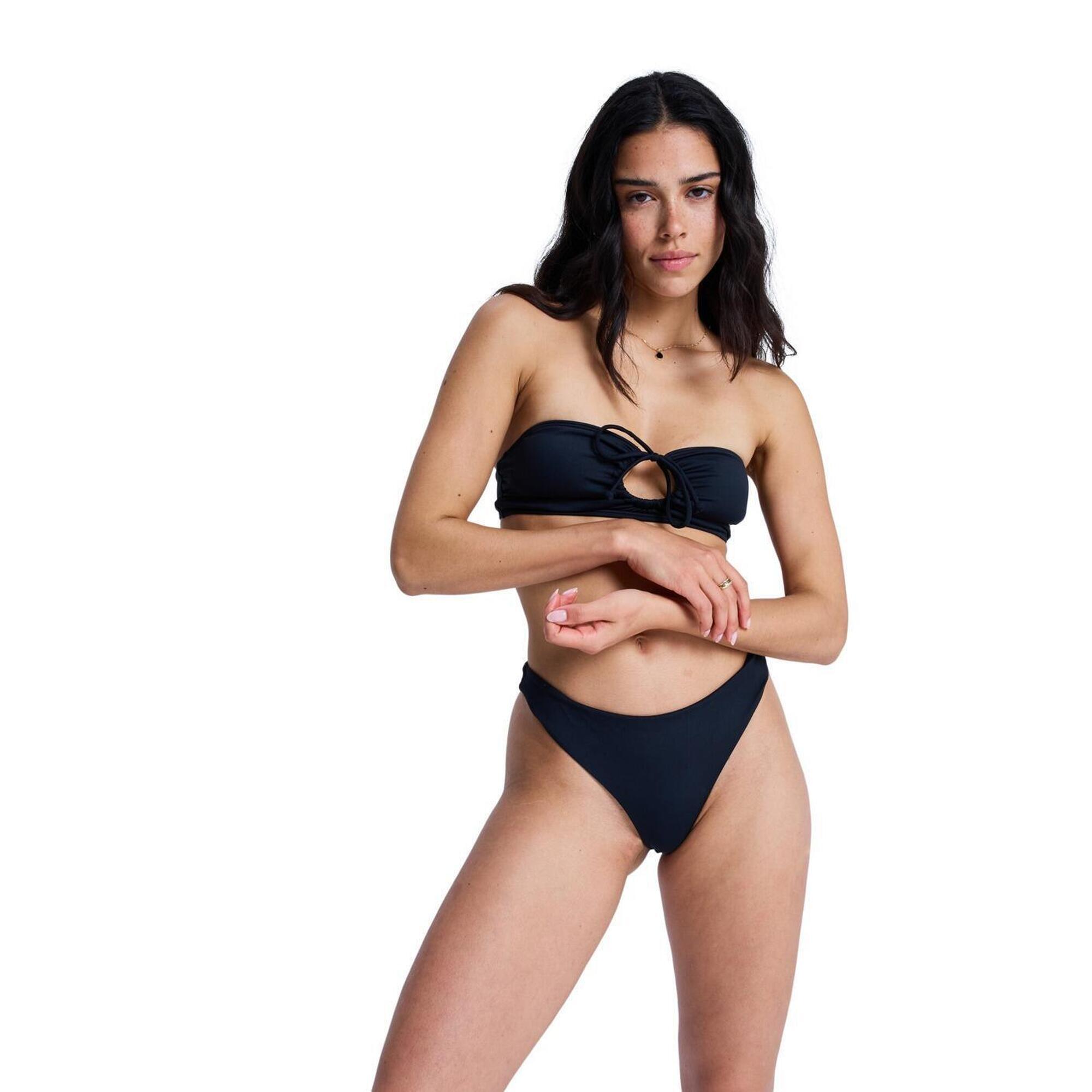 Dół bikini dla Kobiety SOLID ESSENTIALS Czarny