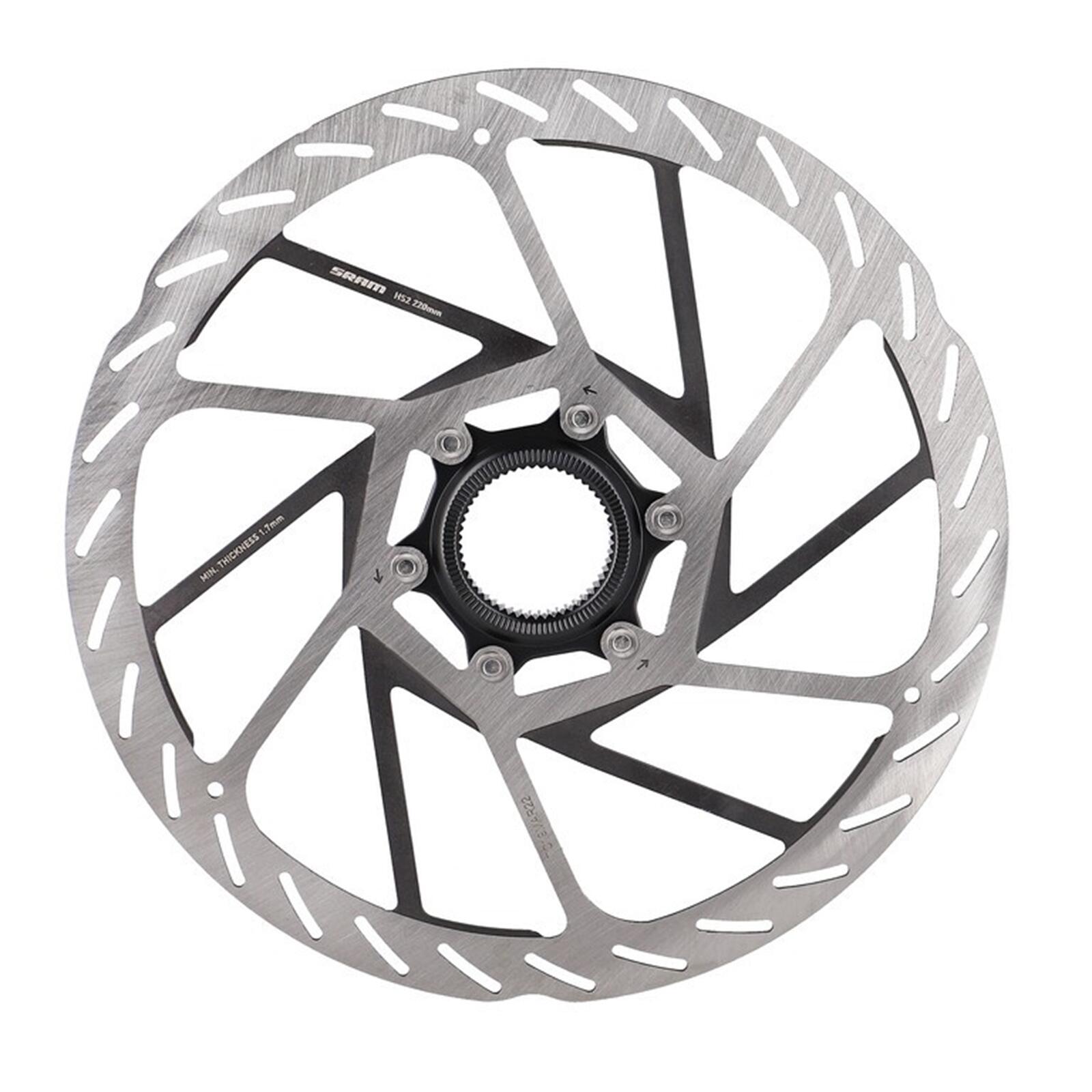 Tarcza hamulcowa wraz ze śrubami stalowymi Sram HS2 Centerlock