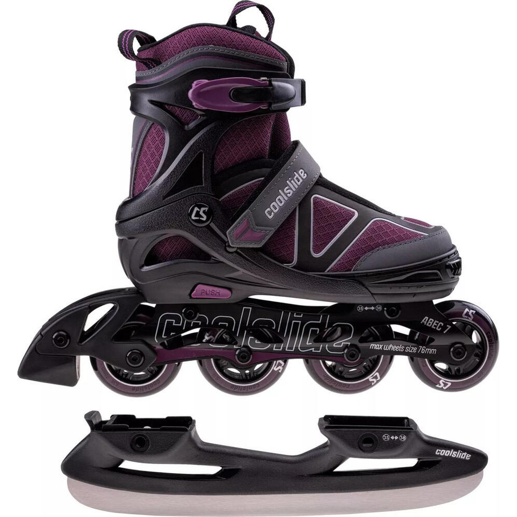 Łyżworolki regulowane unisex Coolslide Buttersi