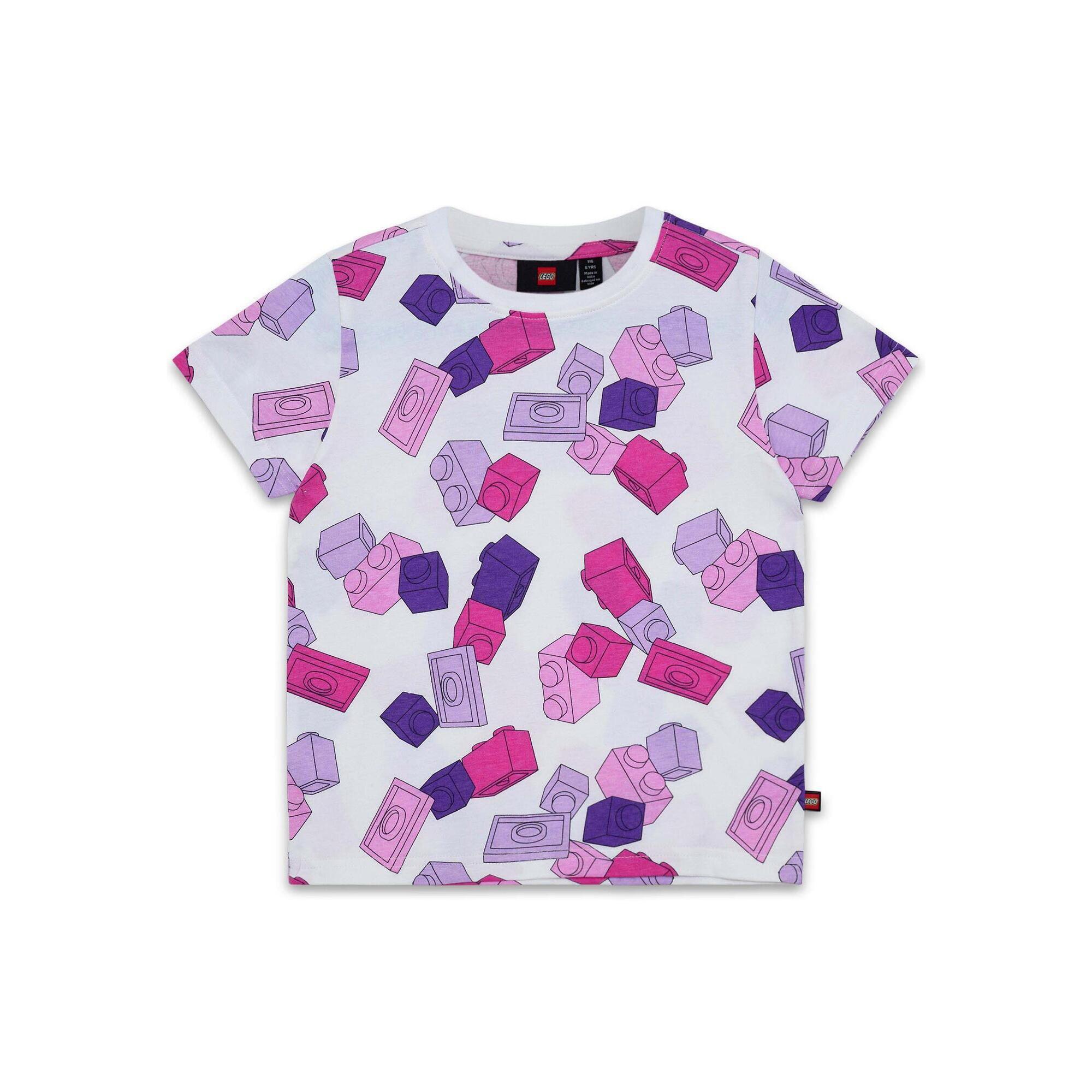 Koszulka Dziecięca Bio Bawełna LEGO Tano 626 Różowa