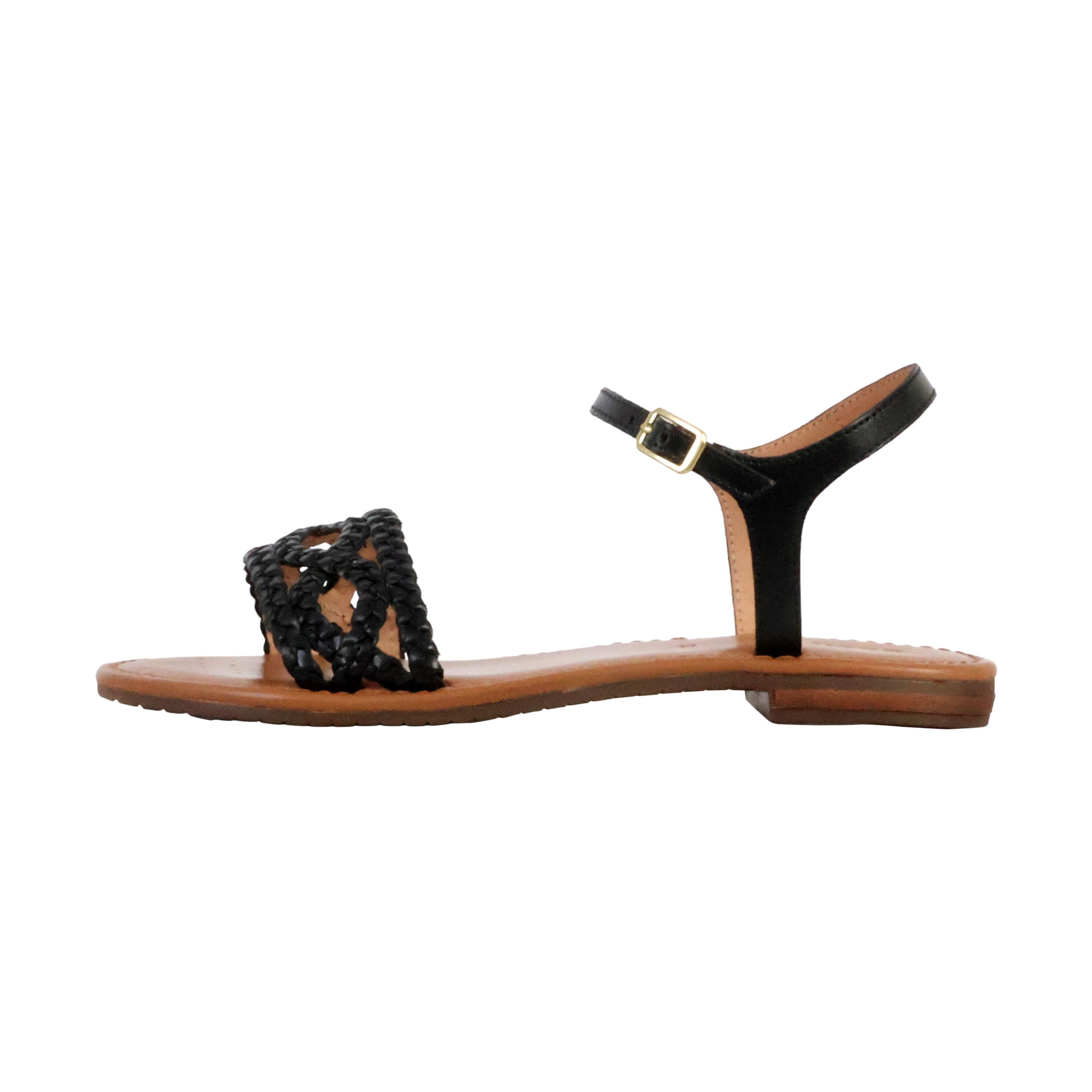 Sandały GEOX D SOZY S A - GOAT LEA Czarny