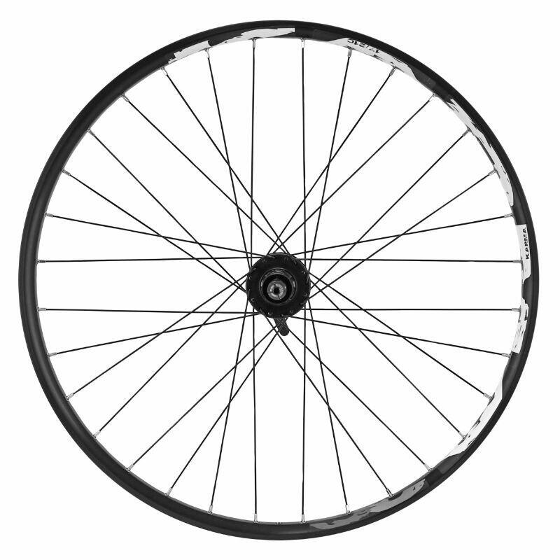 Koło tylne podwójna ścianka oczko piasta otwory kaseta szprychy janta Velox Karm