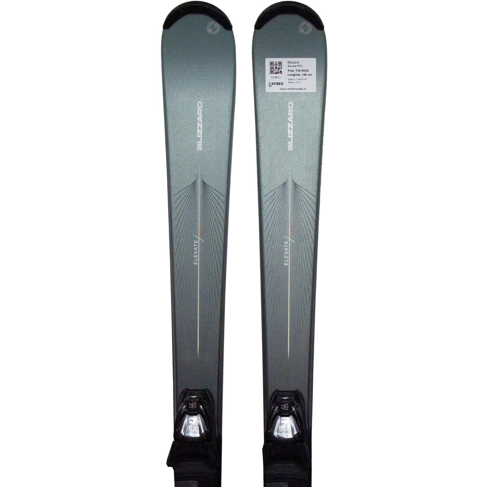 Second Life- Narty BLIZZARD Elevate RTX, 139 cm- Stan bardzo dobry