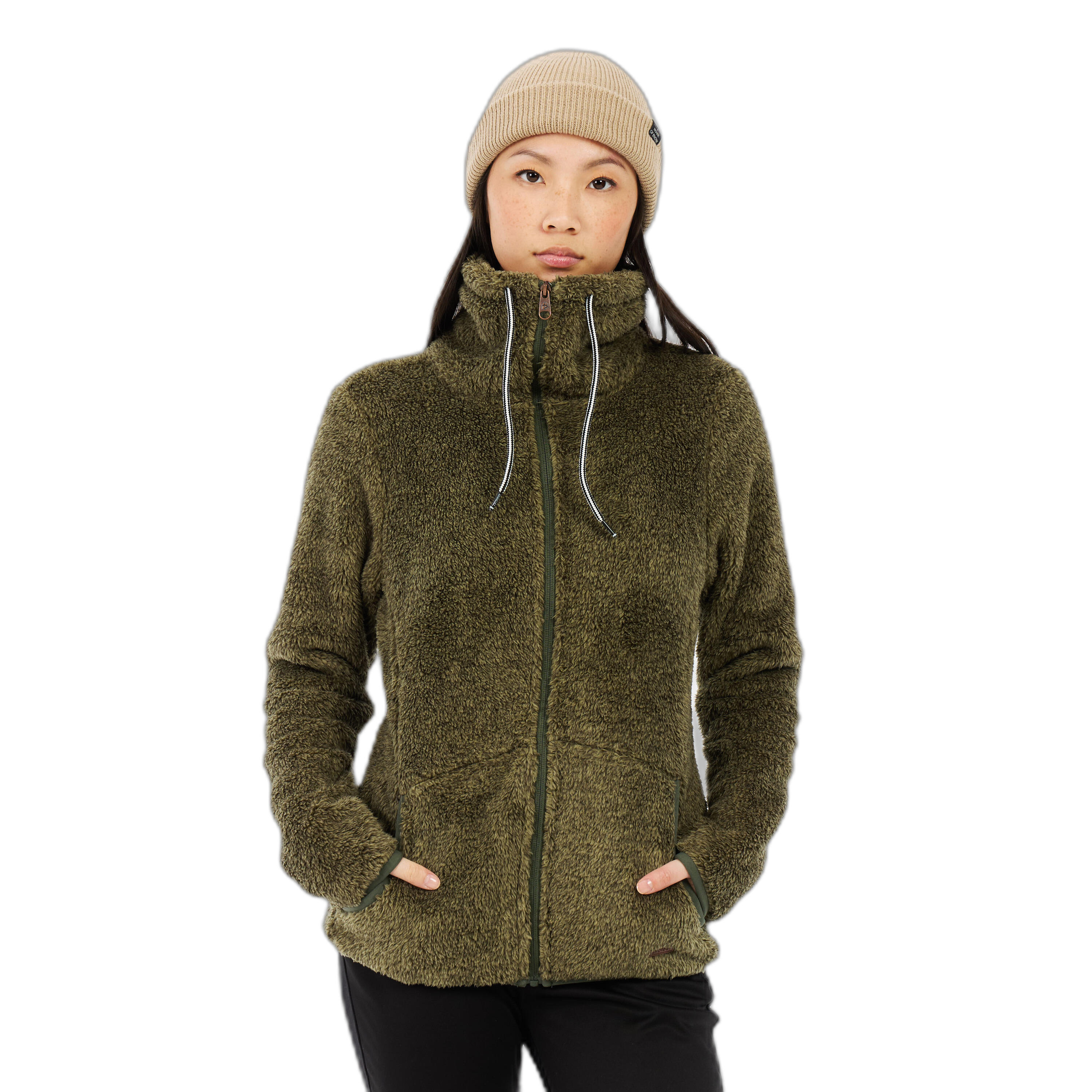 Damski polar rozpinany na całej długości Protest Riri