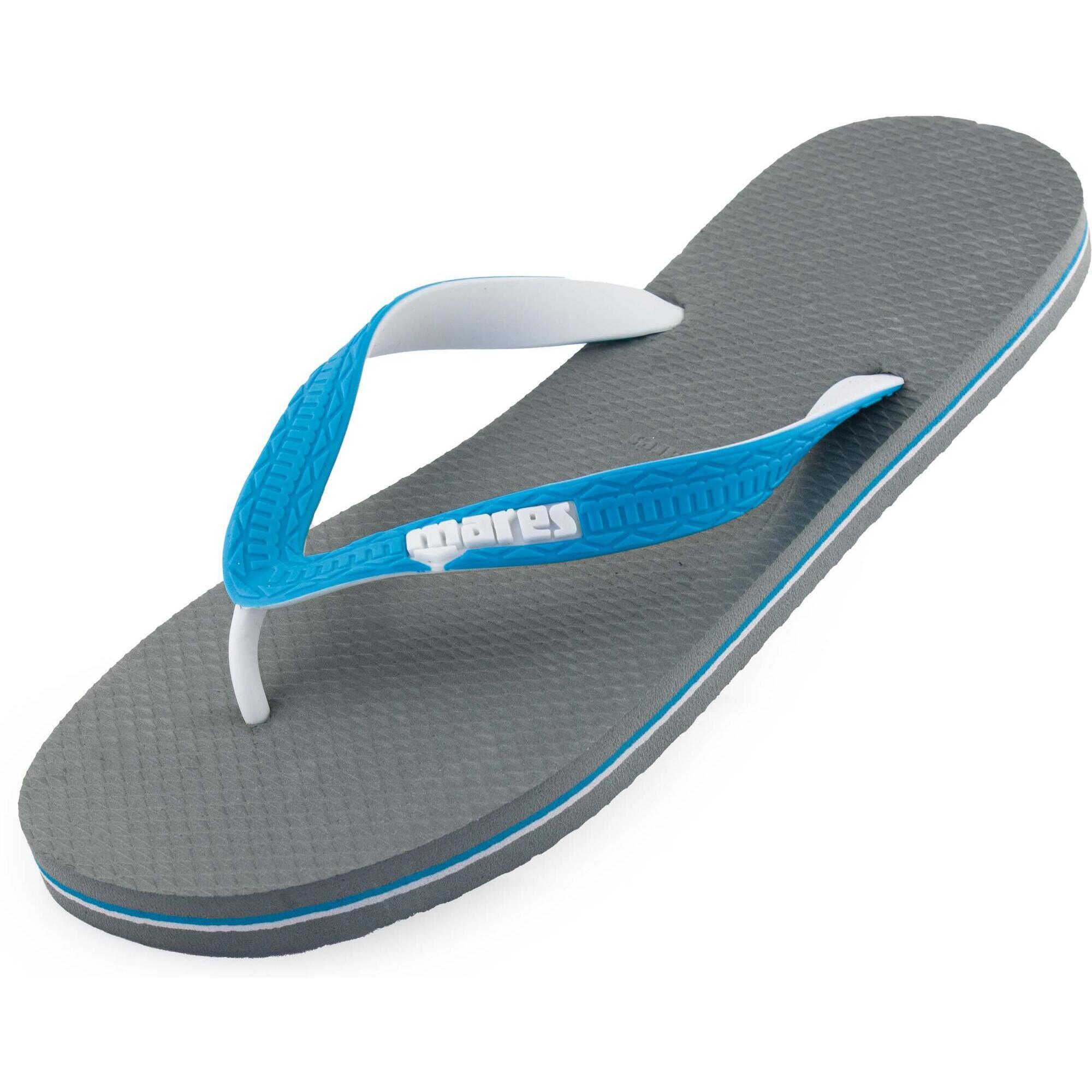 Mares klapki męskie Light, szary asfalt/turkus, 44
