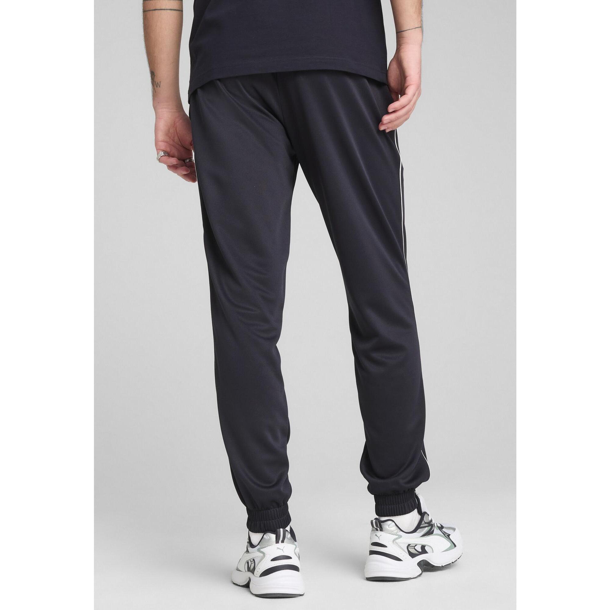 Męskie spodnie z poliestru PUMA Sport PUMA New Navy Blue