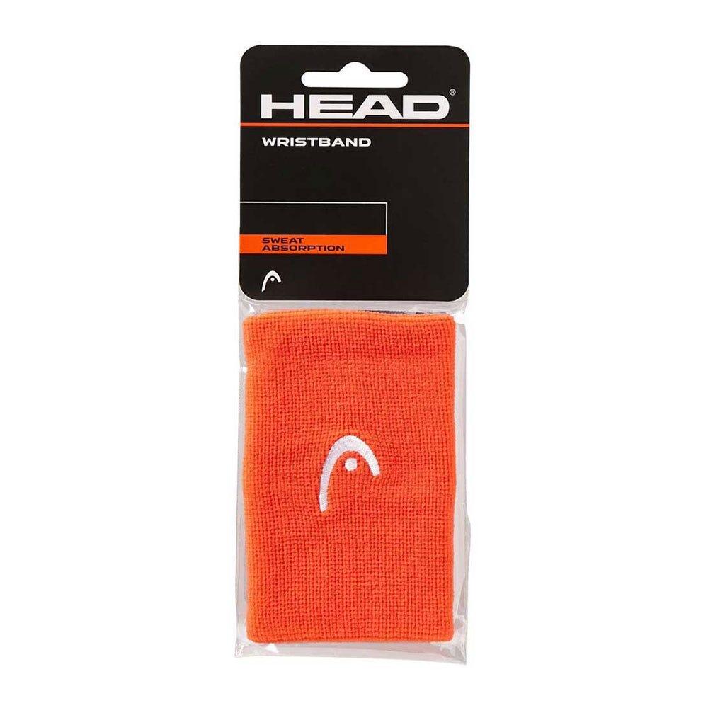 Head Logo Wristband 5" Orange