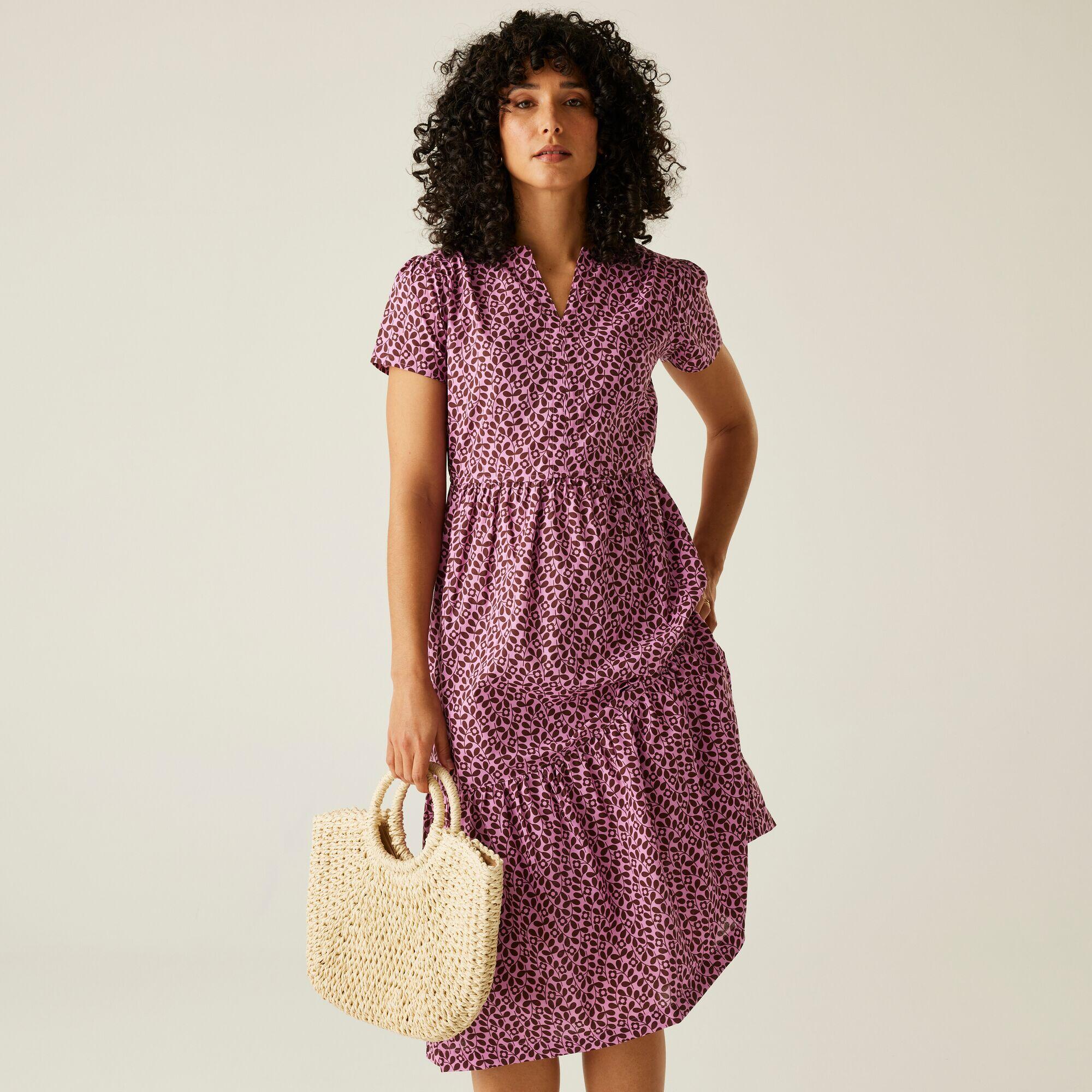 Sukienka casual damska Orla Kiely Tiered Midi