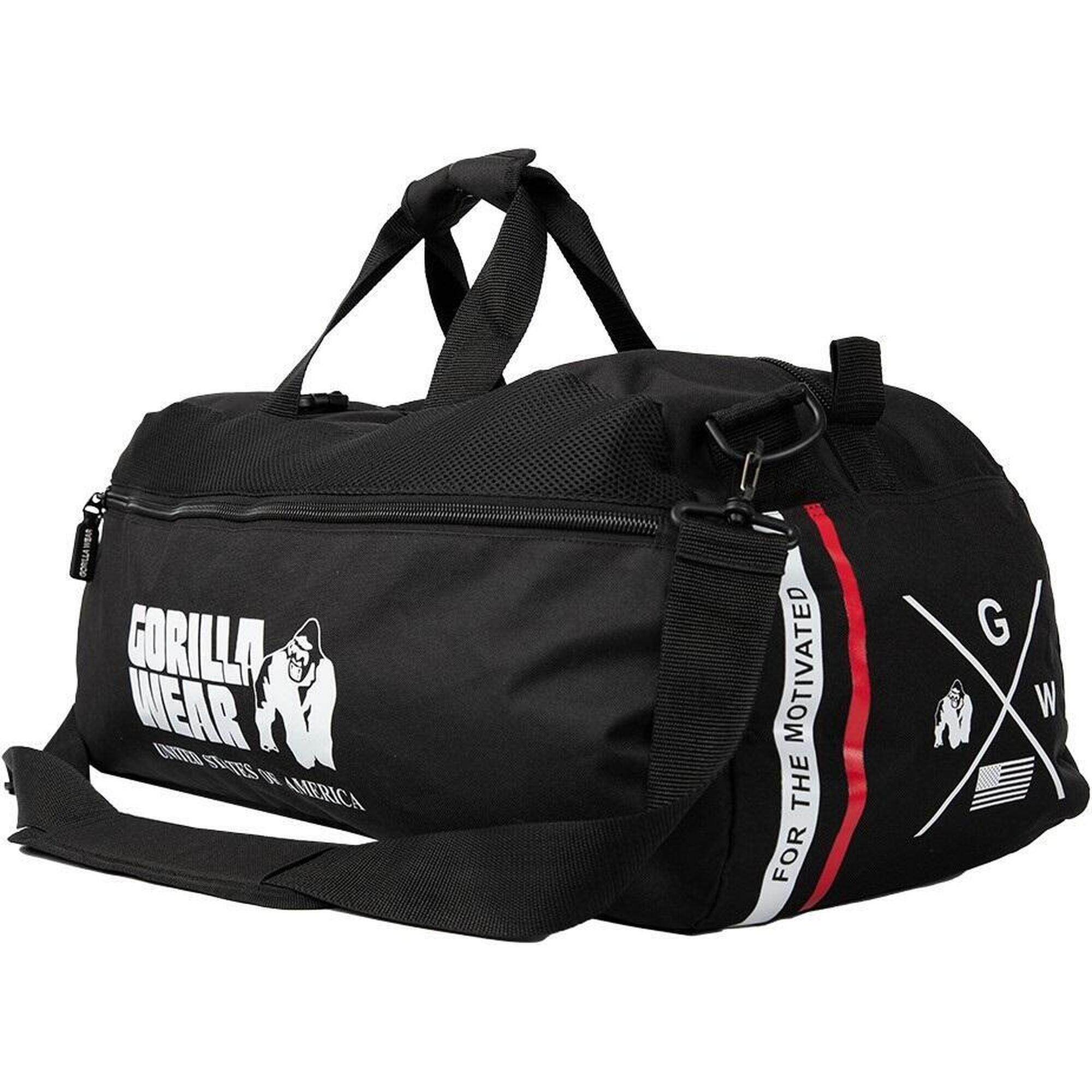 Norris Hybrid Gym Bag/Plecak - Czarny