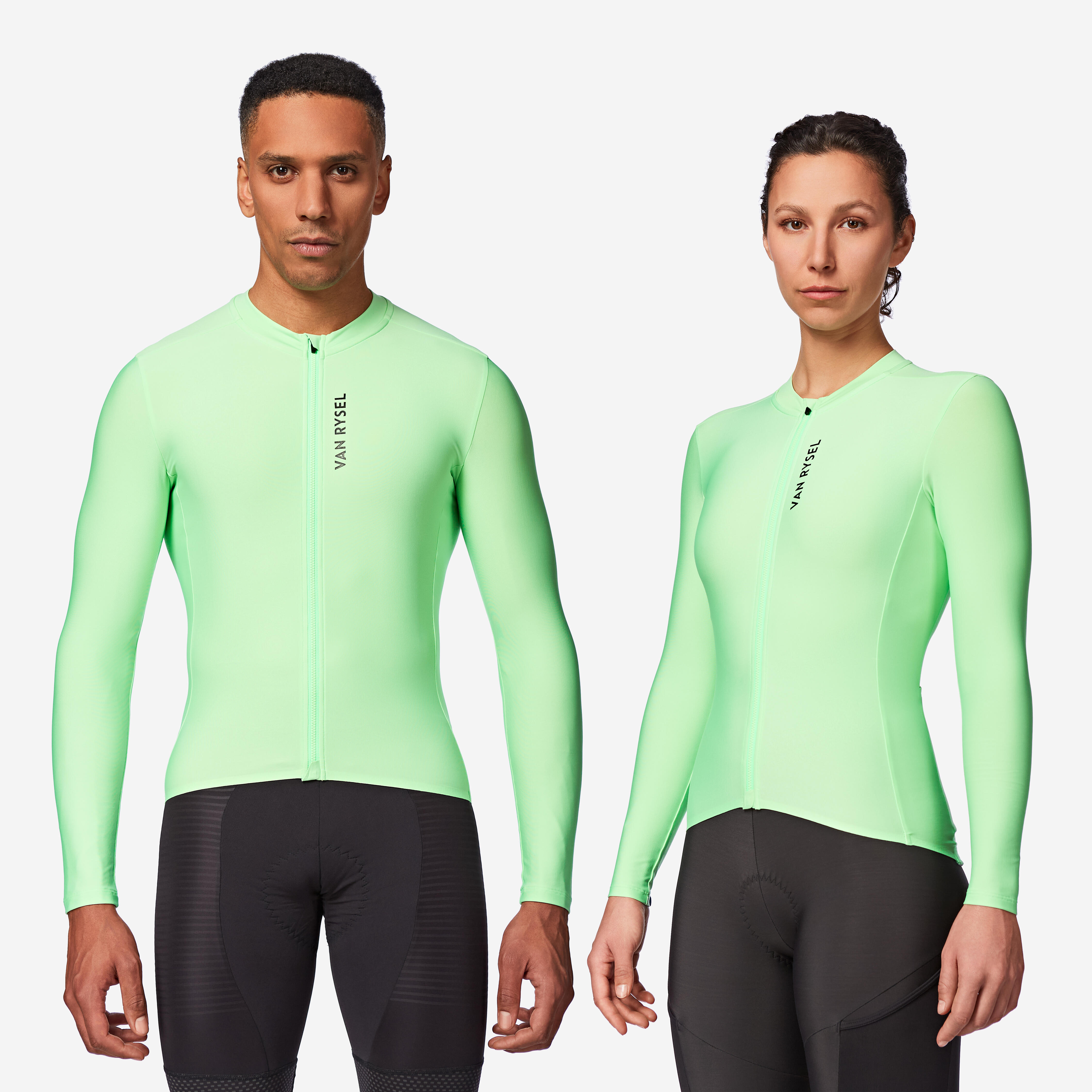 Koszulka rowerowa szosowa Van Rysel RCR 2 długi rękaw