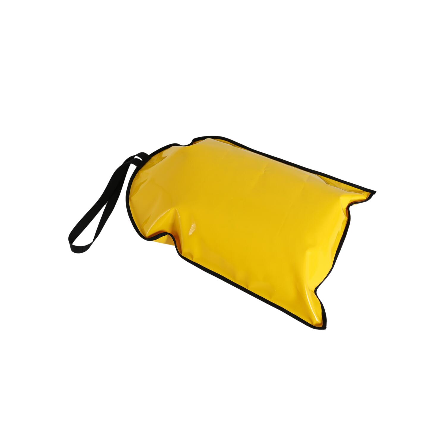 Ślizgacz śnieżny worek do zjeżdżania żółty AD312 DREWMAX