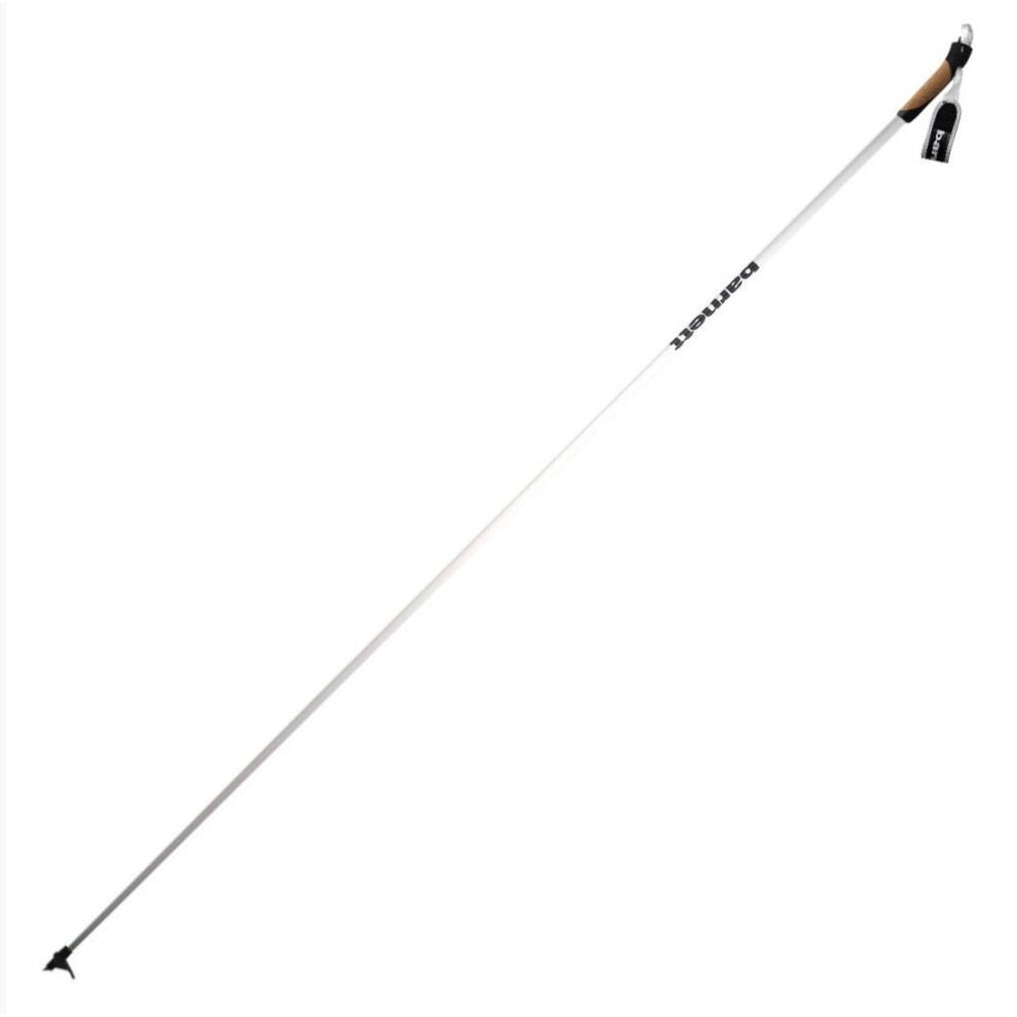 Kije narciarskie z włókna węglowego XC-09, w kolorze białym