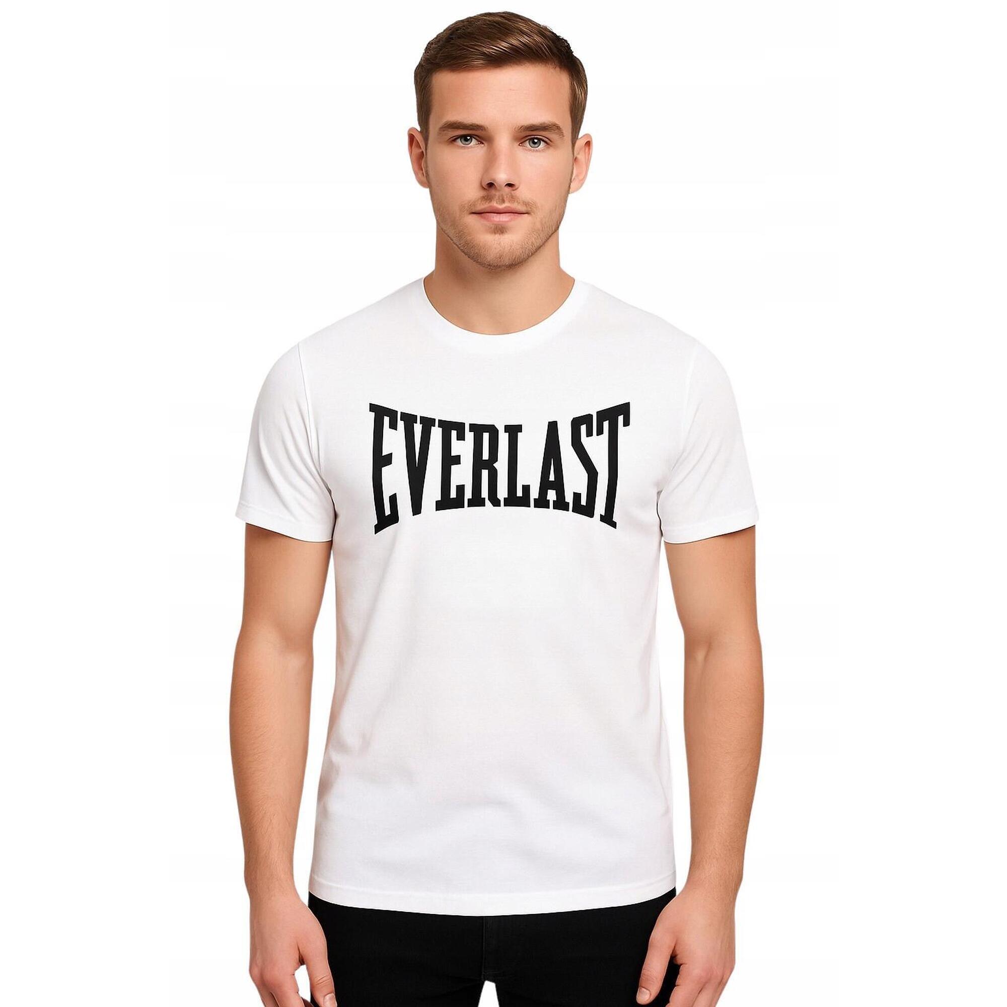 Bawełniany t-shirt dla mężczyzn Everlast TMB001