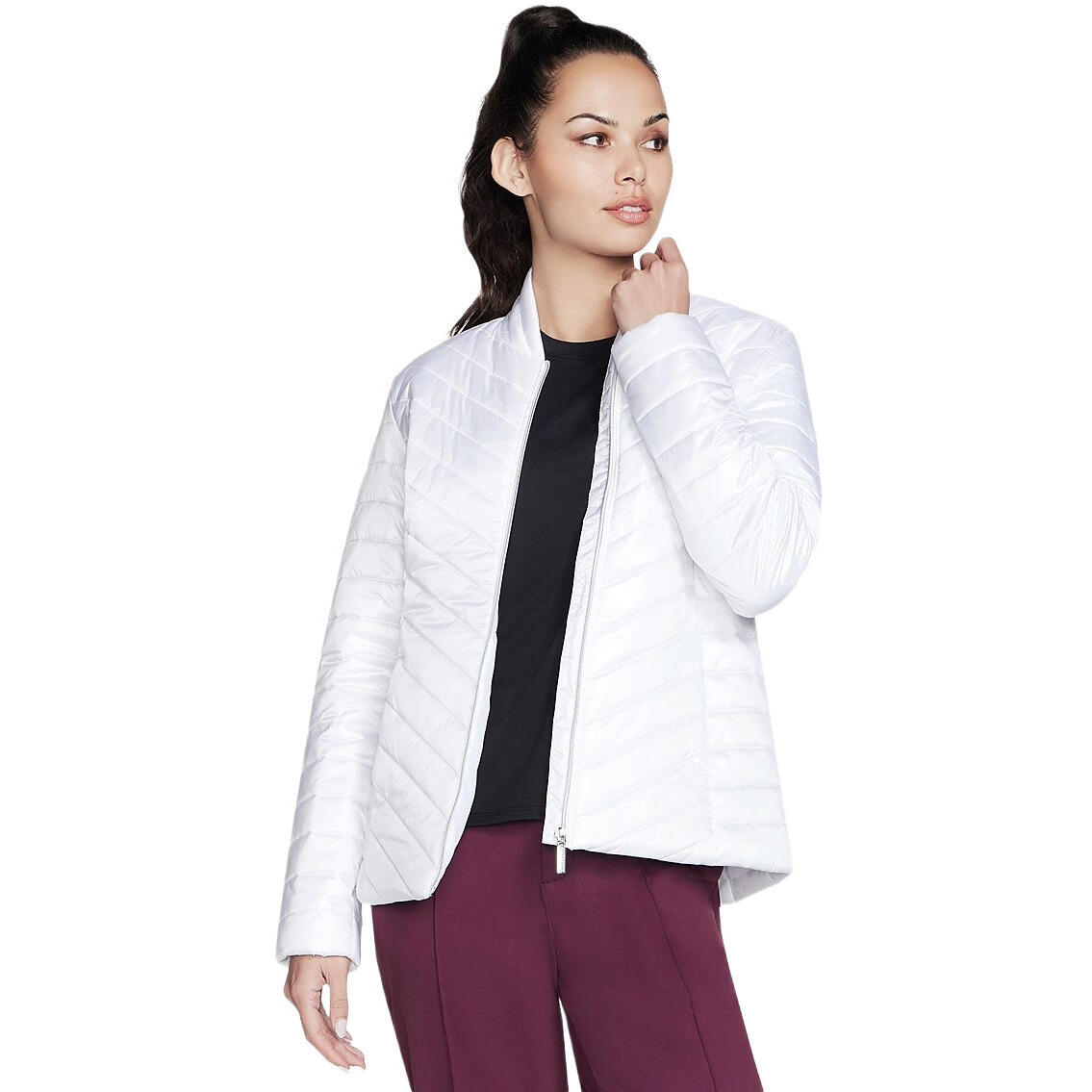 Kurtka damskie Skechers Goshield Shine Jacket