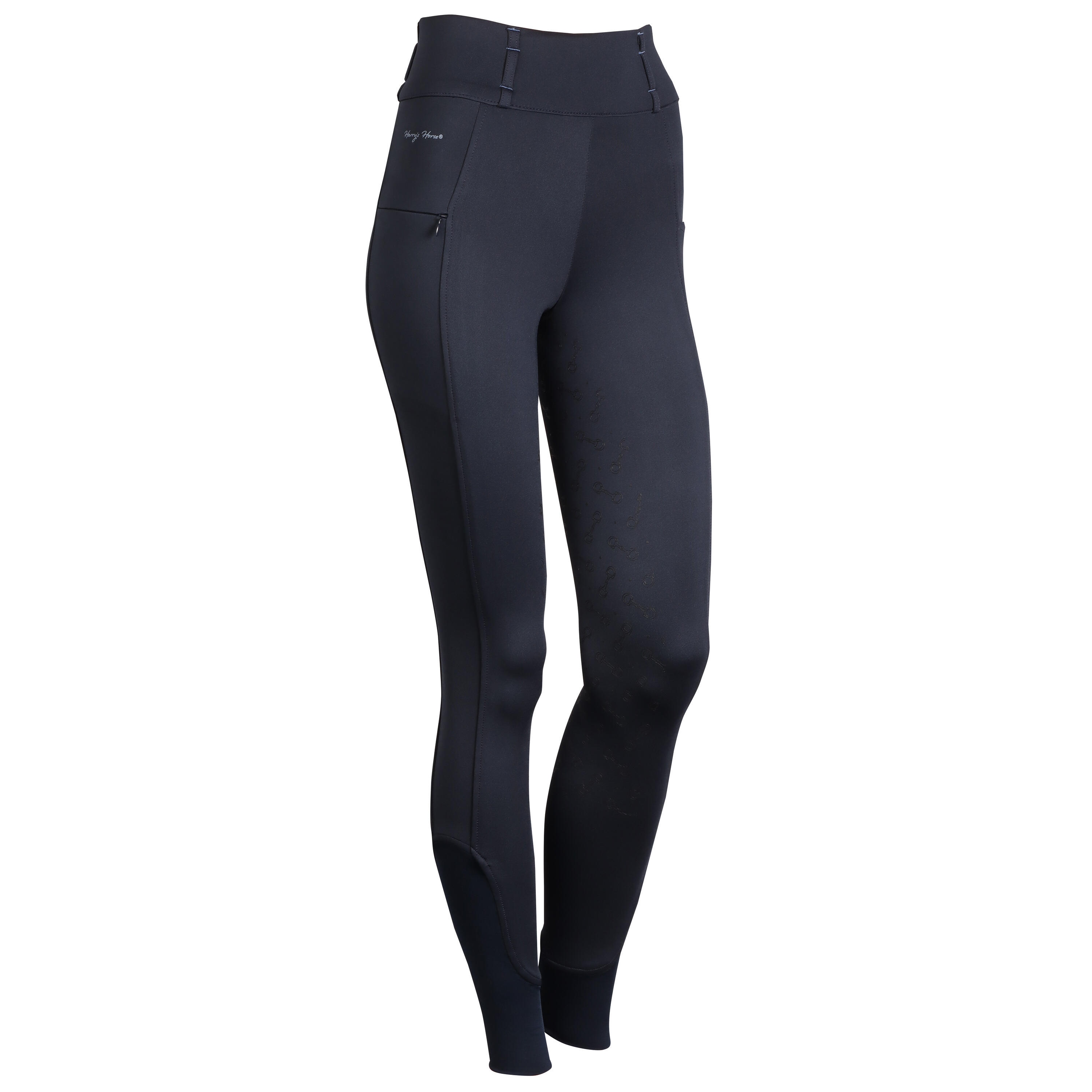 Damskie spodnie jeździeckie o pełnej przyczepności Harry's Horse Just Ride Retro
