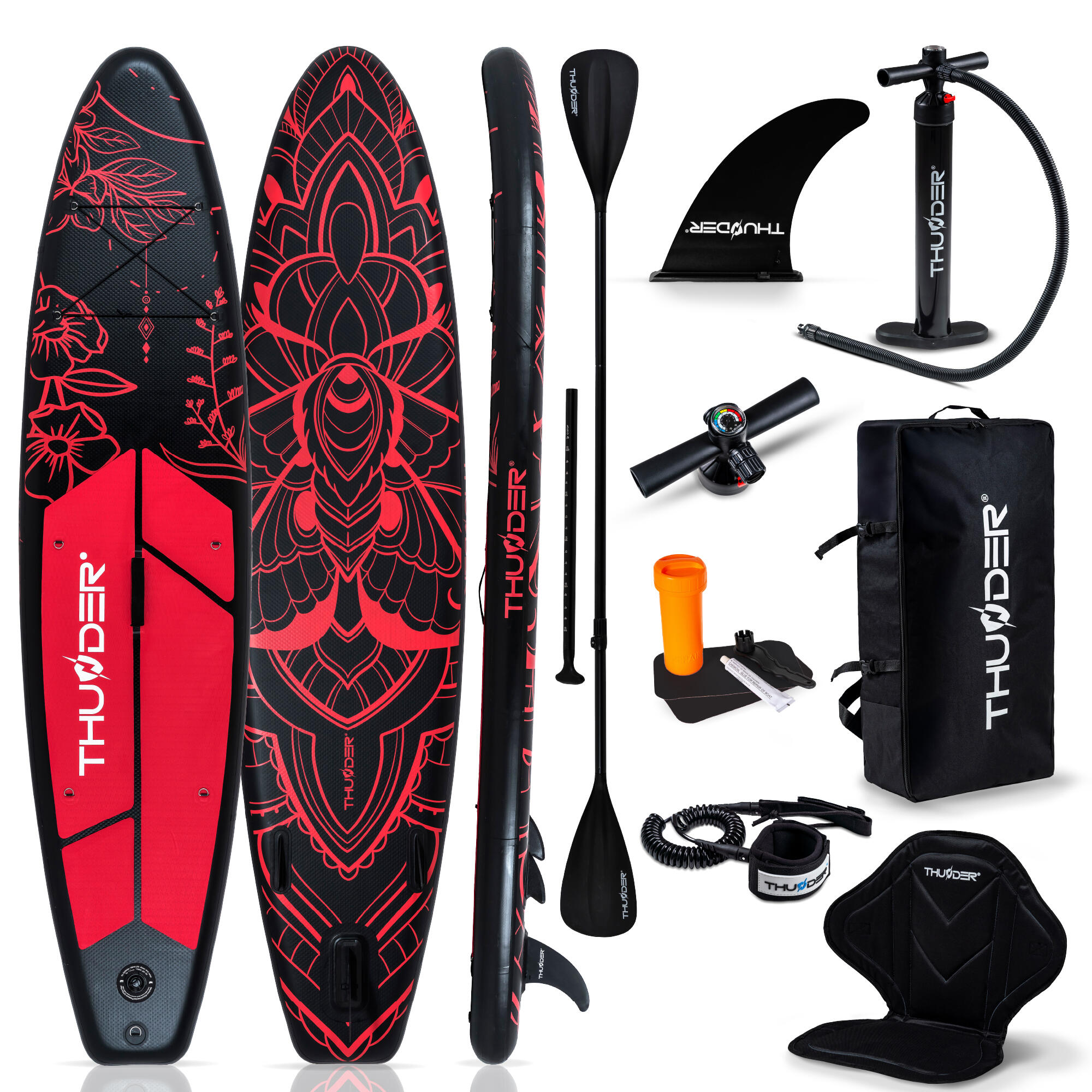 Deska SUP pompowana akcesoria THUNDER MOTH 320cm
