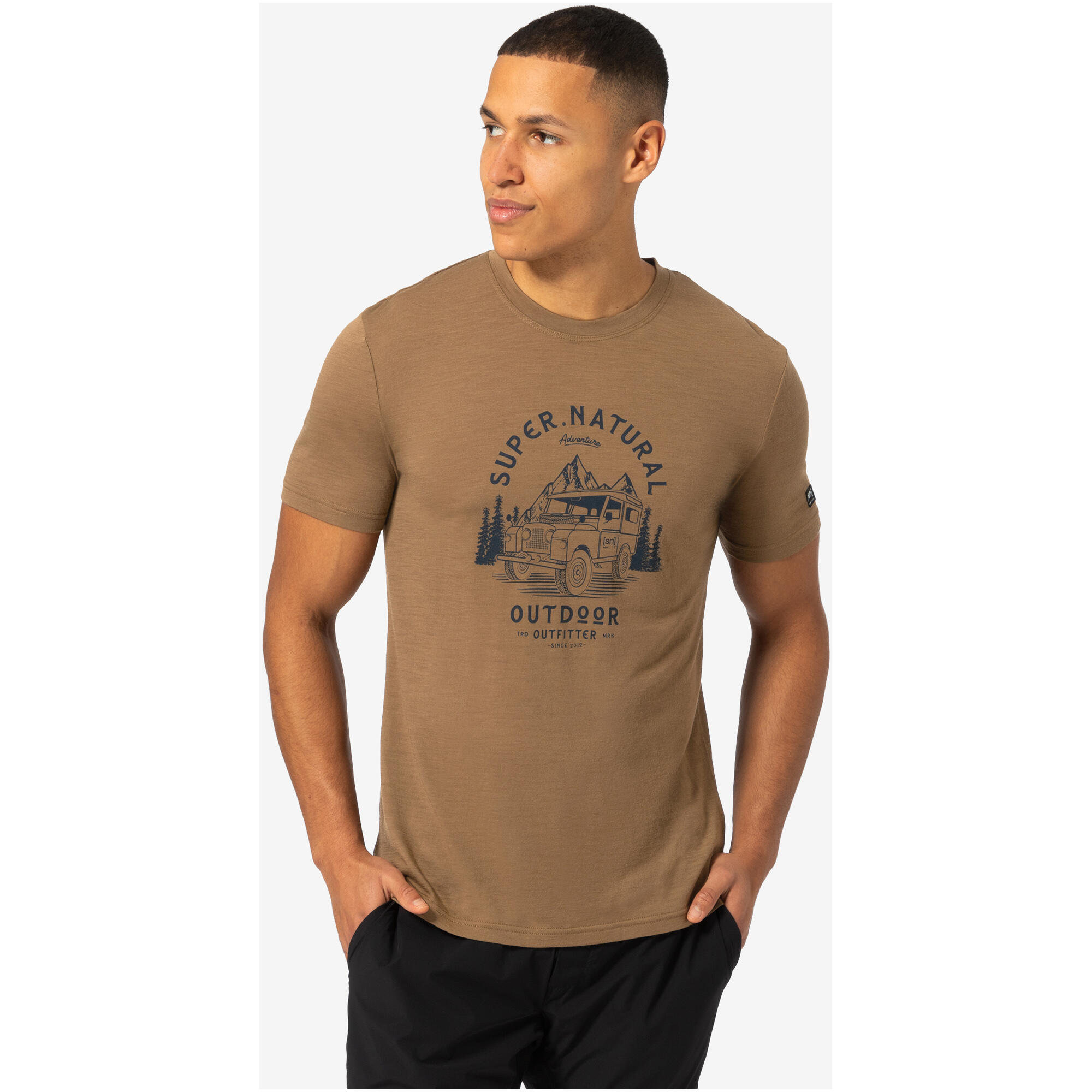 Koszulka z krótkim rękawkiem męska SUPER.NATURAL Landi Tee