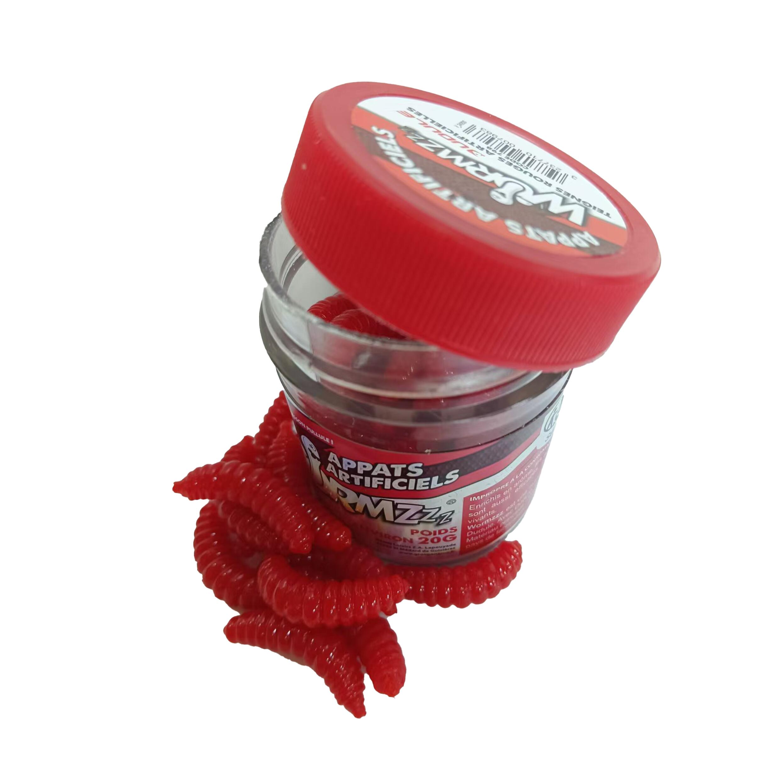 Suszone larwy mola 20 g czerwone